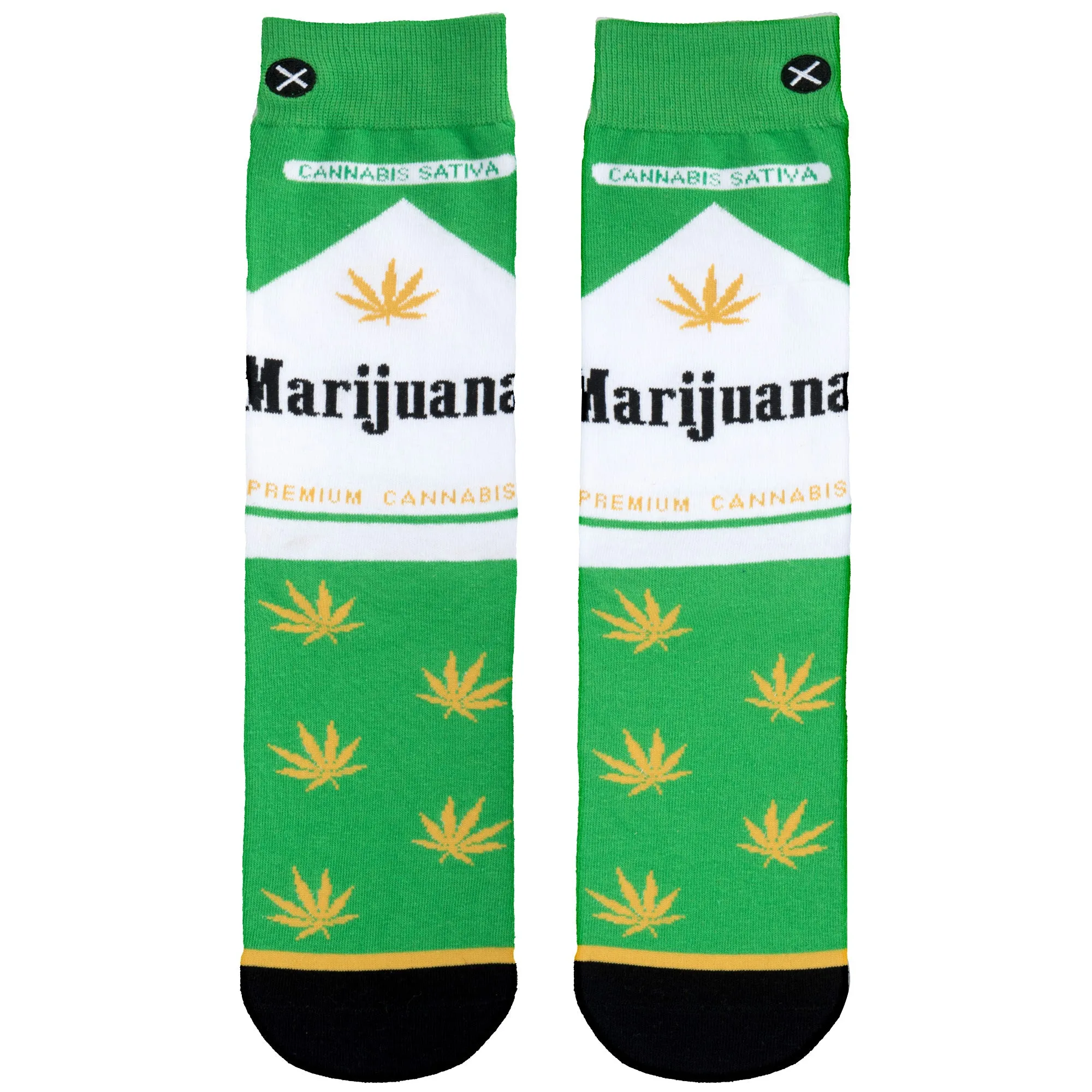 Marijuana Pack Men's Crew Socks sold by Odd Sox product image thumbnail 4