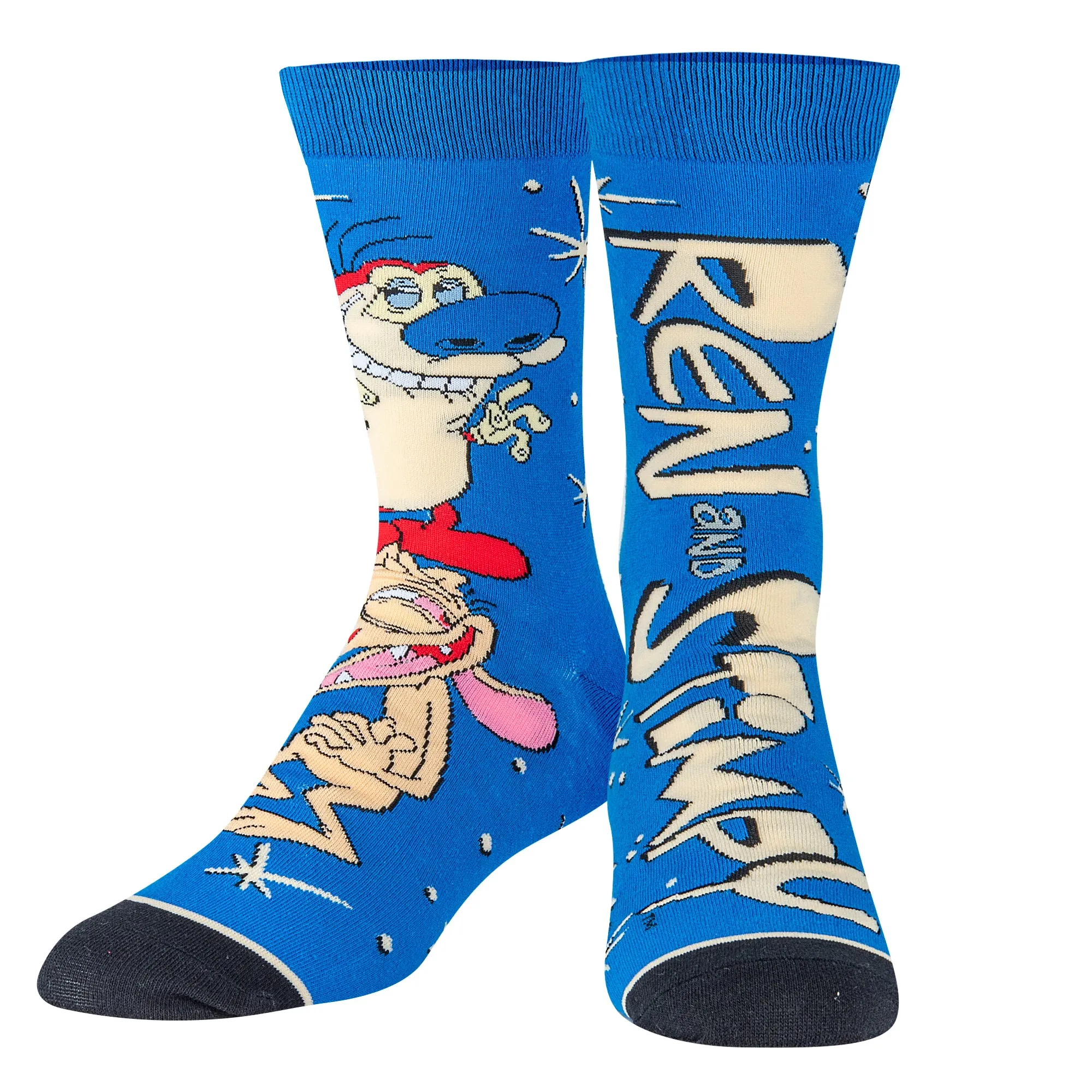 Ren & Stimpy Hilarious Men's Crew Socks sold by Odd Sox product image thumbnail 2