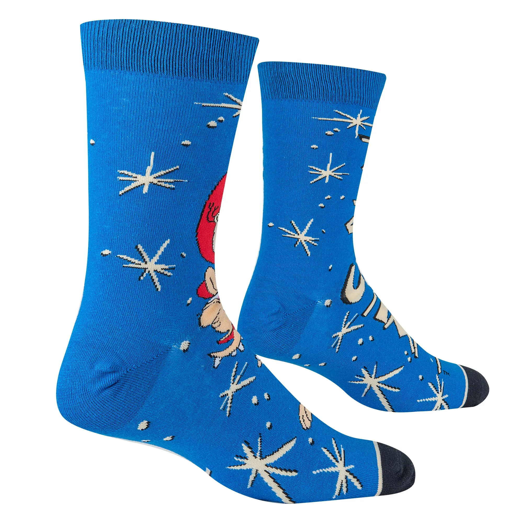 Ren & Stimpy Hilarious Men's Crew Socks sold by Odd Sox product image thumbnail 3