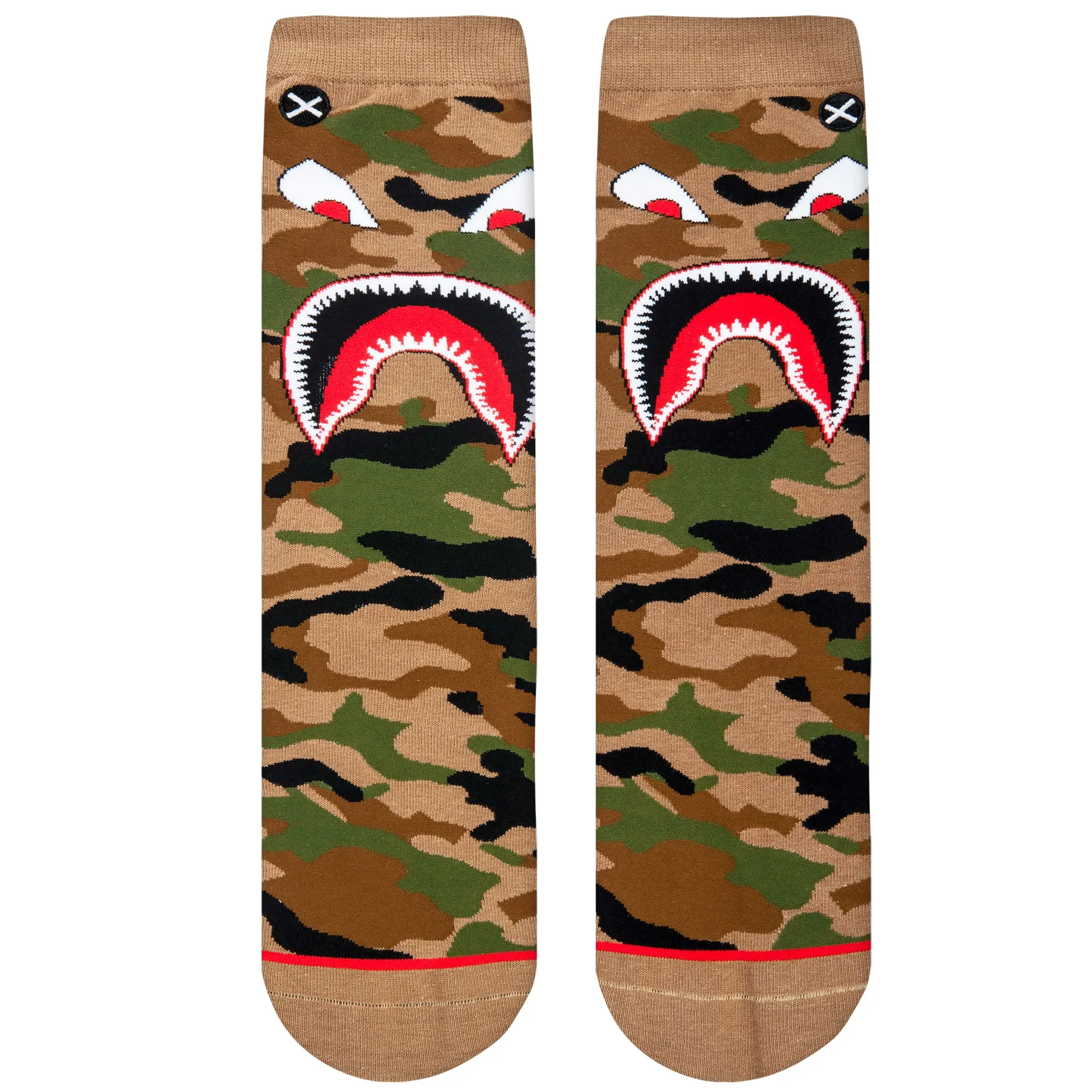Warplane Camo Men's Crew Socks sold by Odd Sox product image thumbnail 5