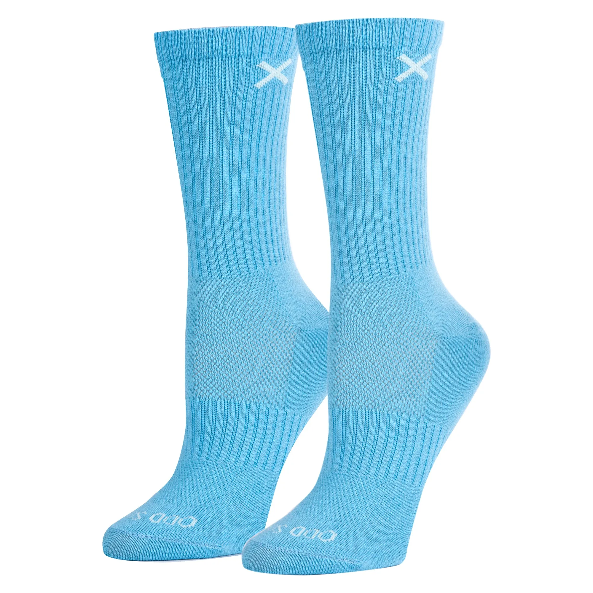 Basix Crew Heathers Women's Socks sold by Odd Sox product image thumbnail 5