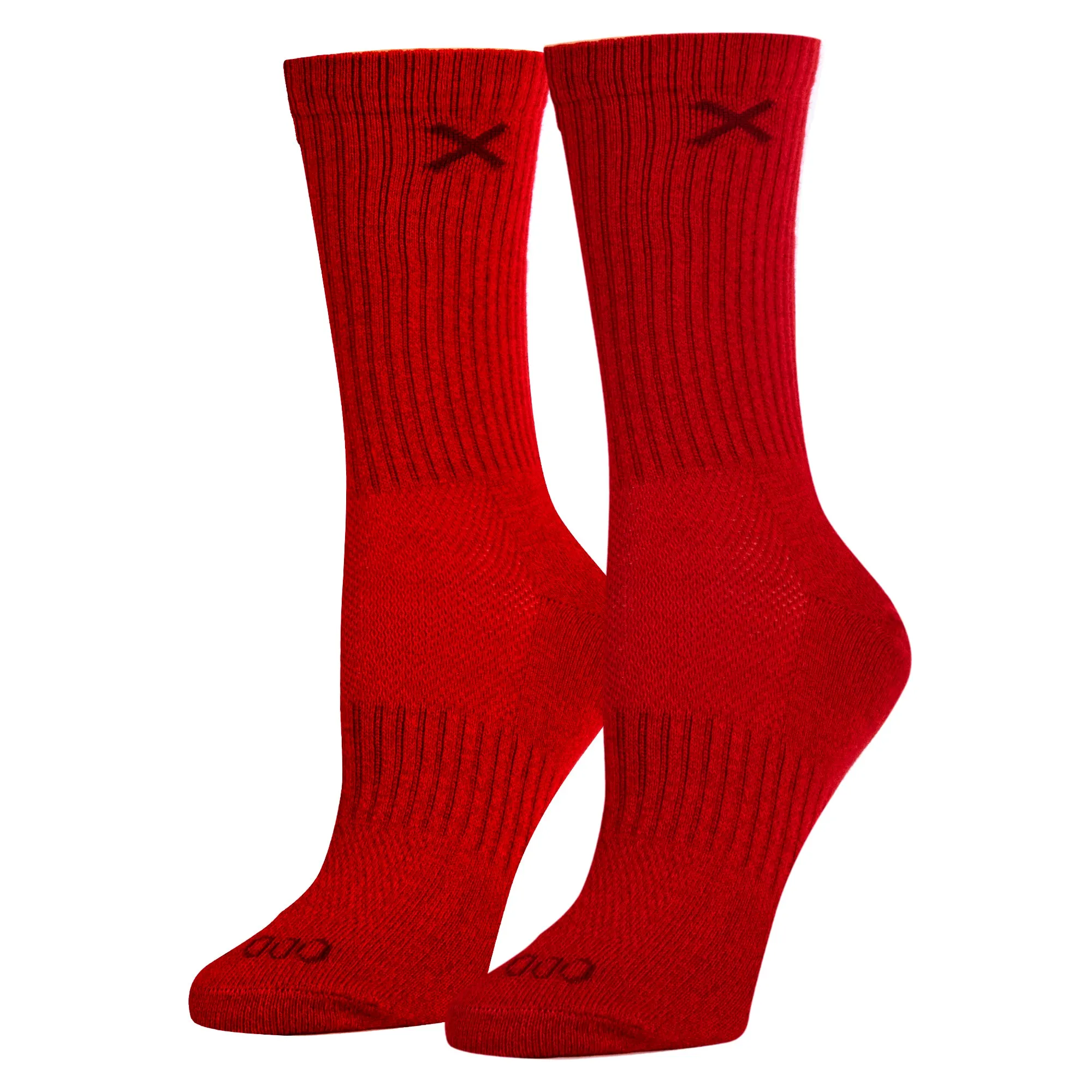 Basix Crew Heathers Women's Socks sold by Odd Sox product image thumbnail 3