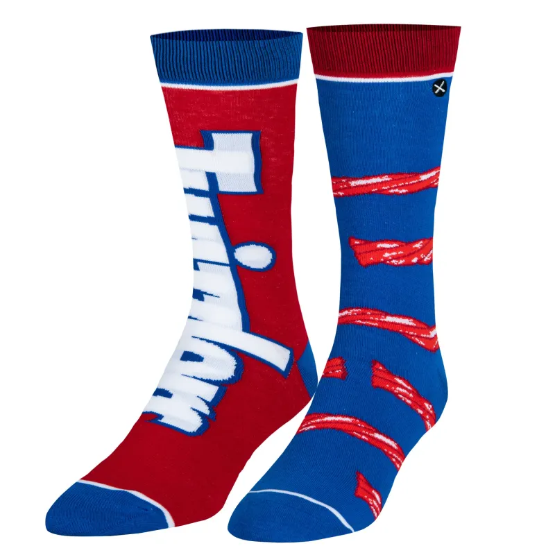 Twizzlers Split Men's Crew Socks sold by Odd Sox