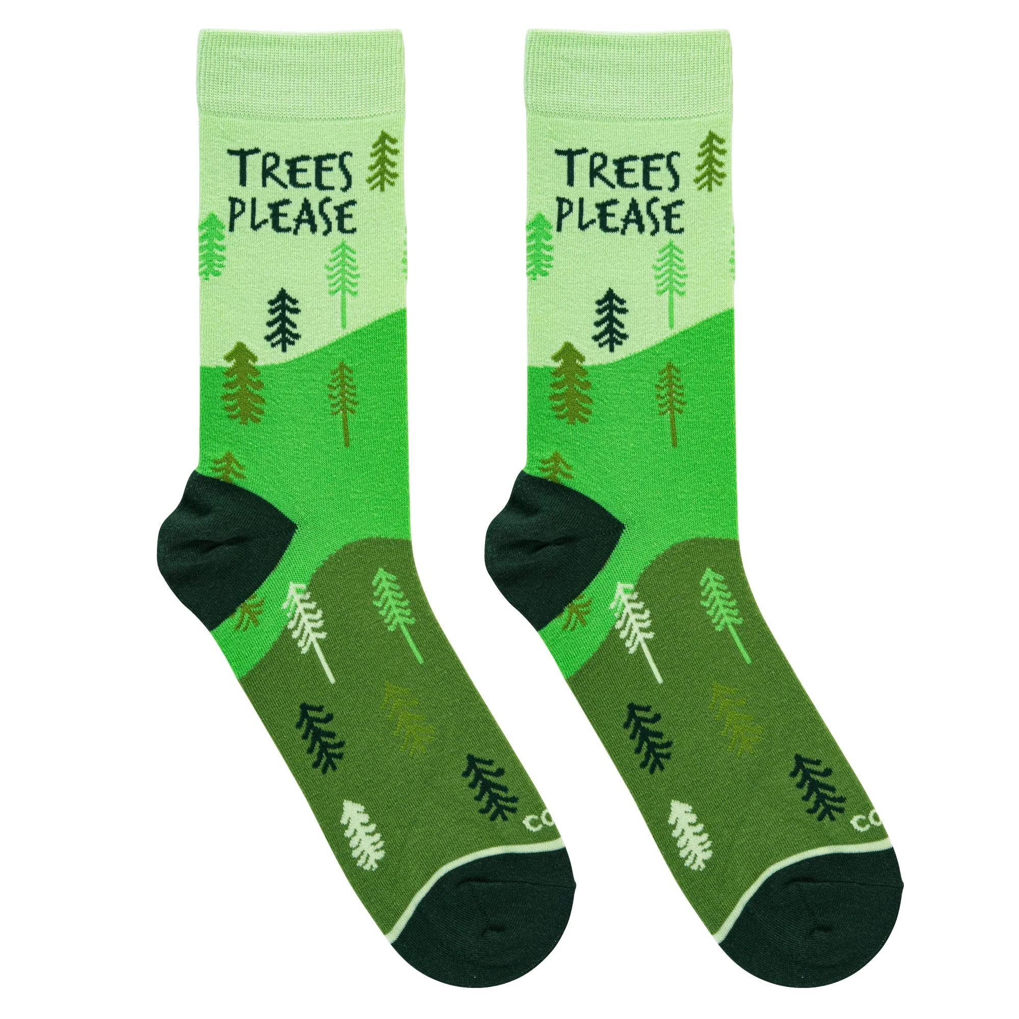 Trees Please Men's Crew Socks sold by Odd Sox product image thumbnail 5