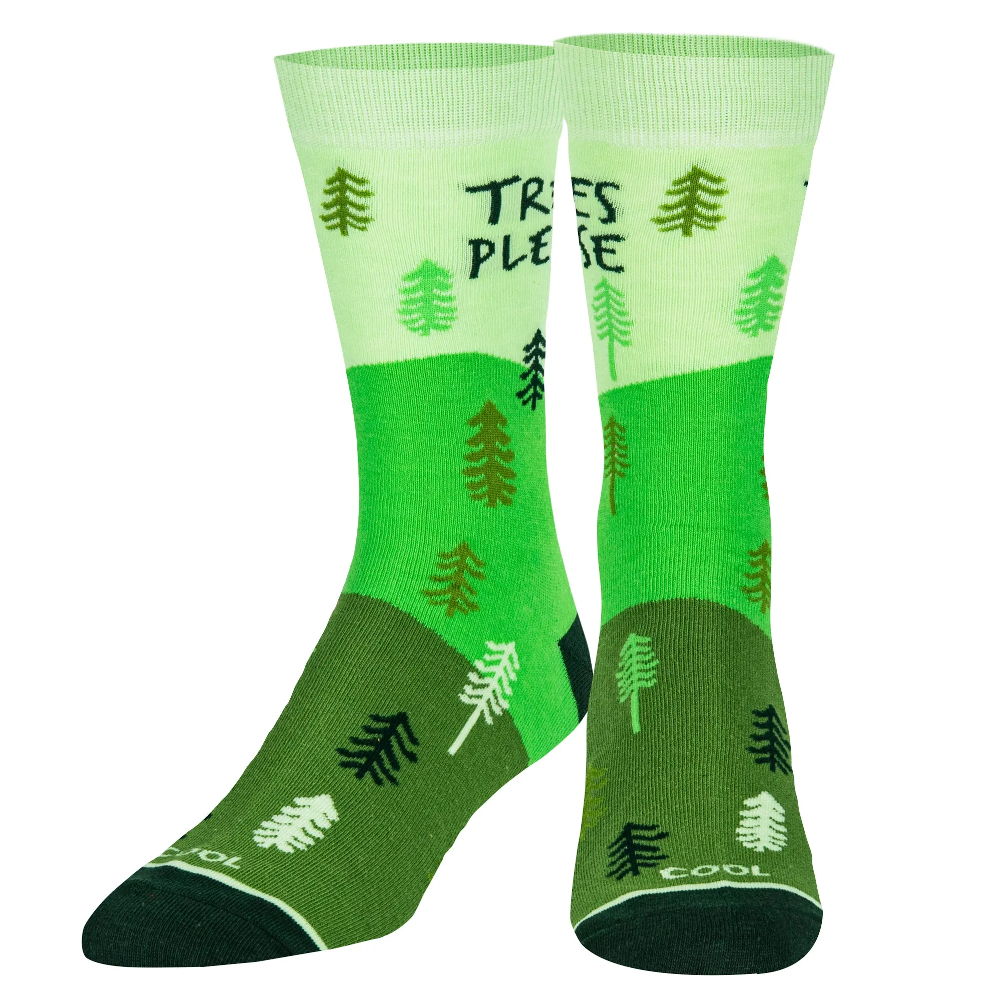 Trees Please Men's Crew Socks sold by Odd Sox product image thumbnail 2