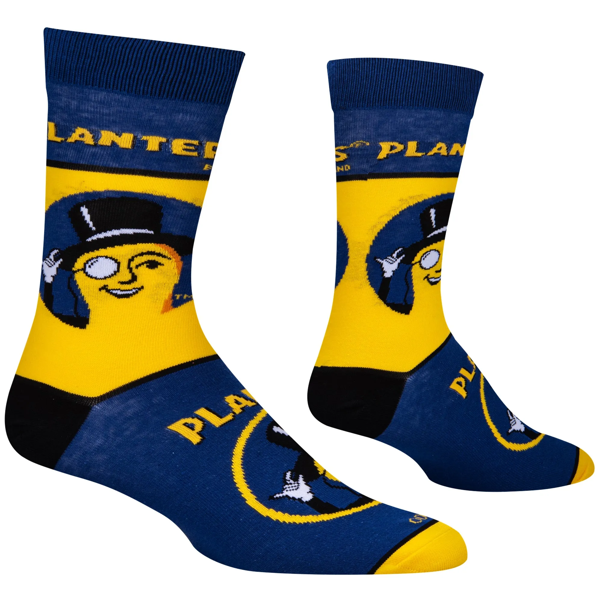 Mr Peanut Men's Crew Socks sold by Odd Sox product image thumbnail 3
