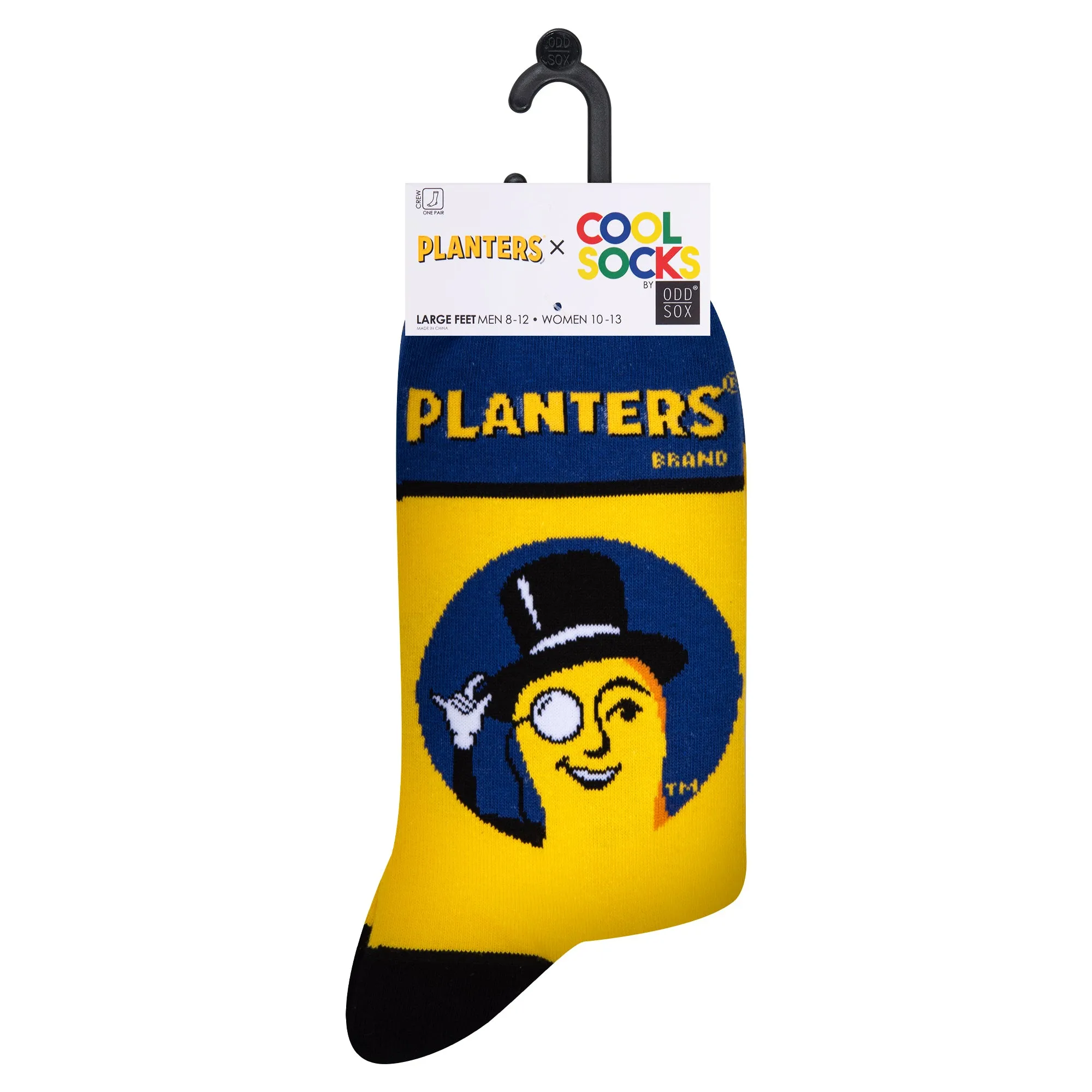 Mr Peanut Men's Crew Socks sold by Odd Sox product image thumbnail 5
