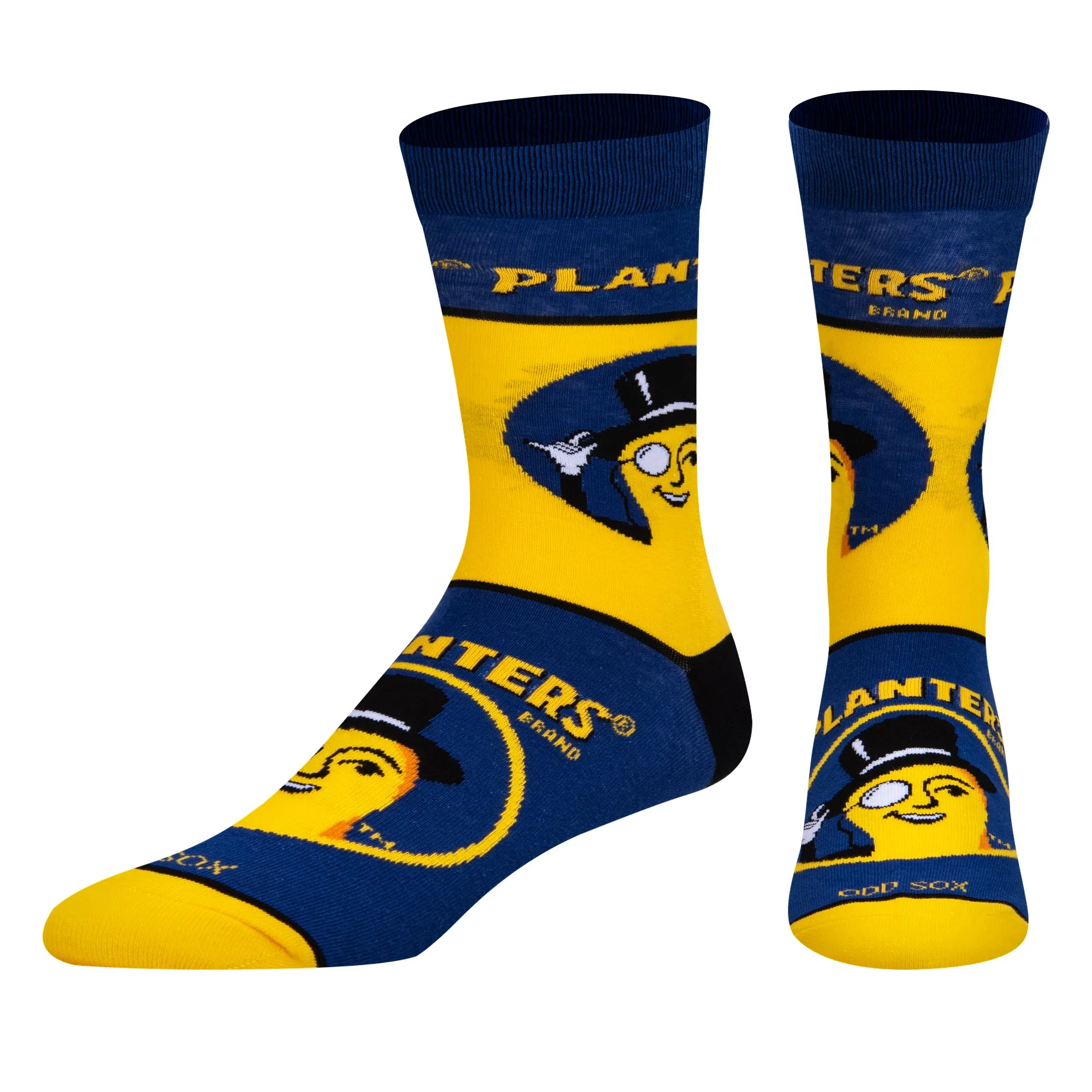 Mr Peanut Men's Crew Socks sold by Odd Sox product image thumbnail 2