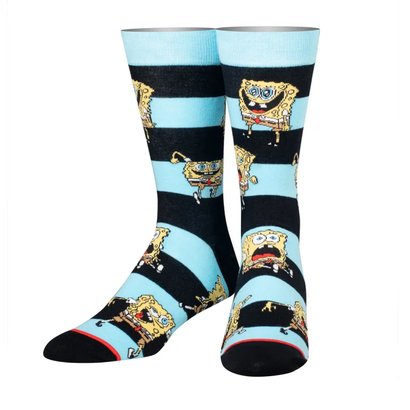 Squarepants Men's Crew Socks sold by Odd Sox