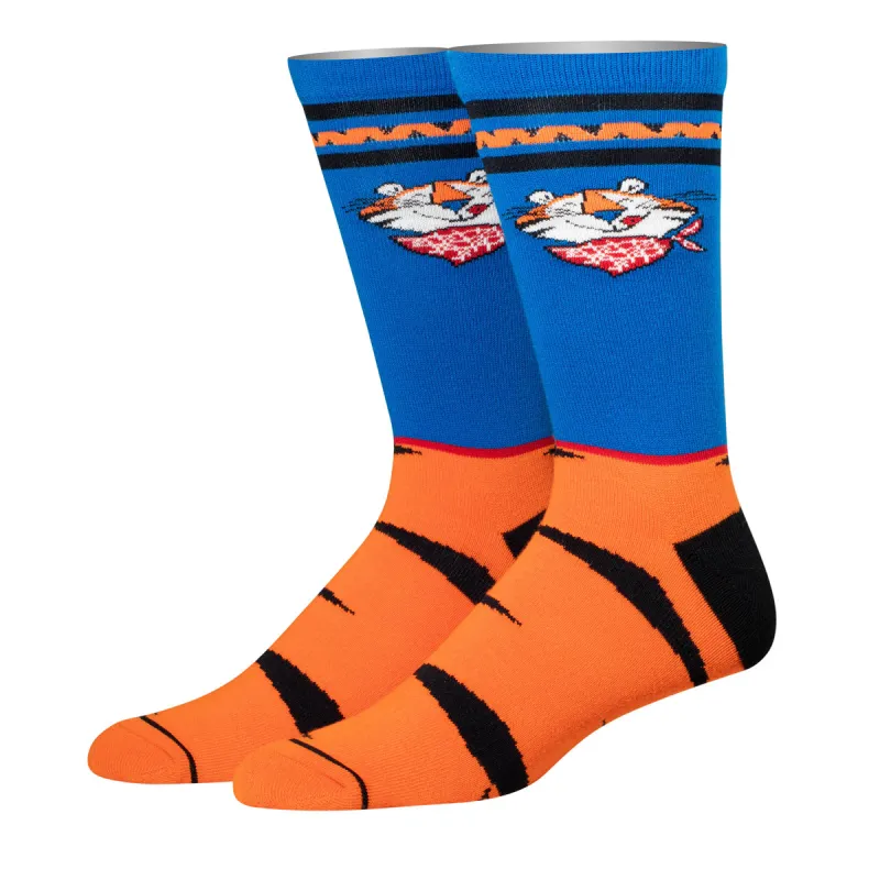 Tony the Tiger Men's Crew Socks sold by Odd Sox