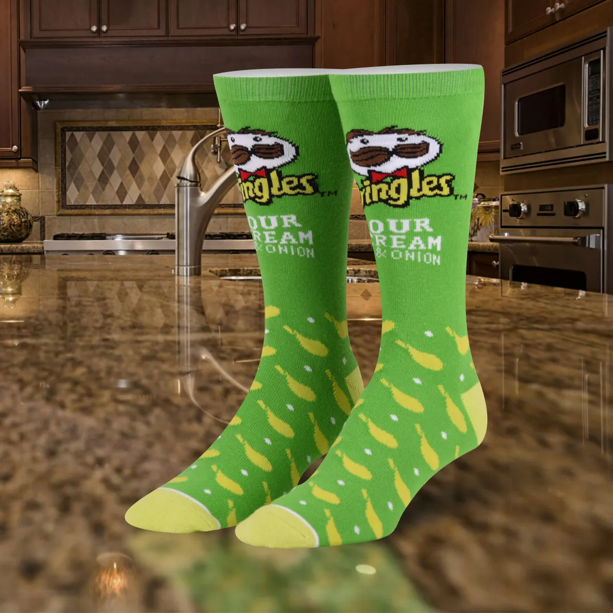 Pringles Men's Crew Socks sold by Odd Sox product image thumbnail 3