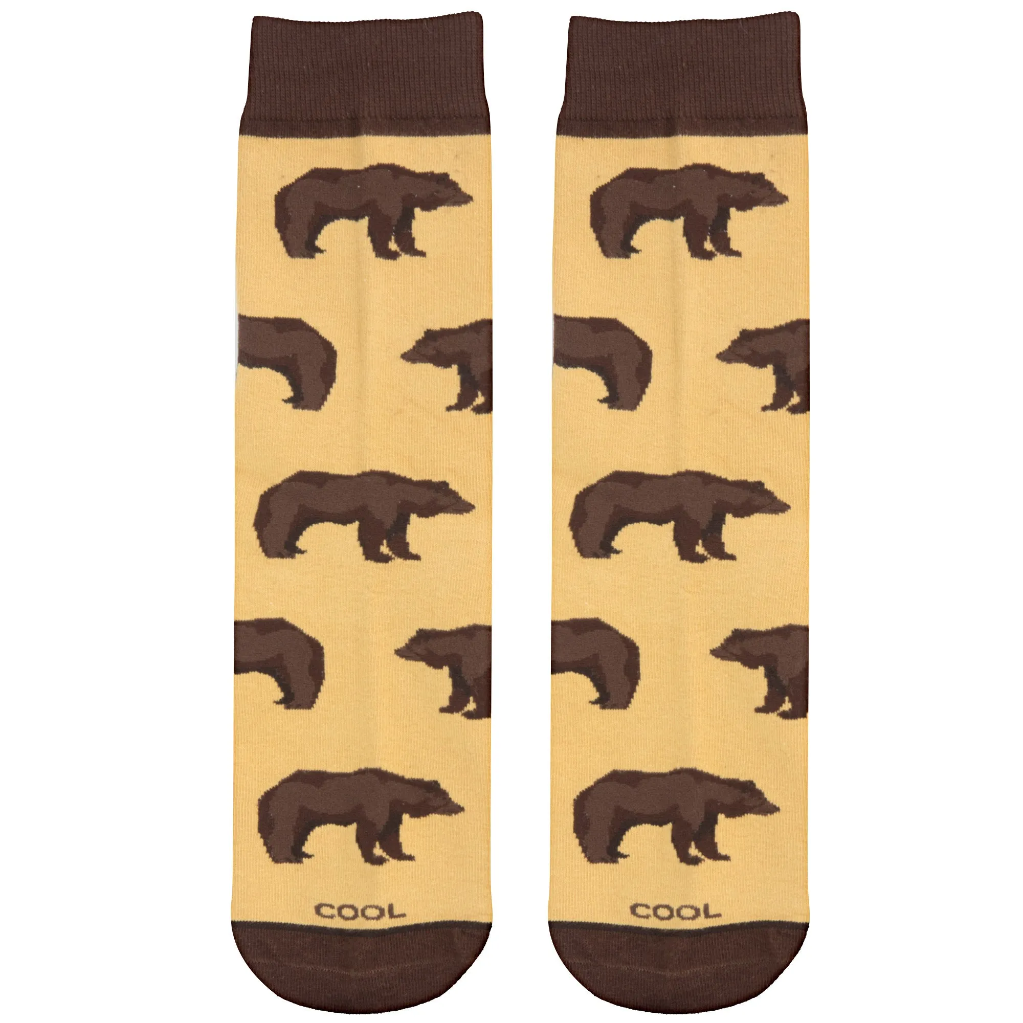 Grizzly Bear Men's Crew Socks sold by Odd Sox product image thumbnail 4