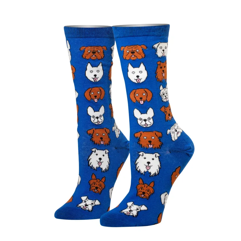 Doggos Women's Crew Socks sold by Odd Sox