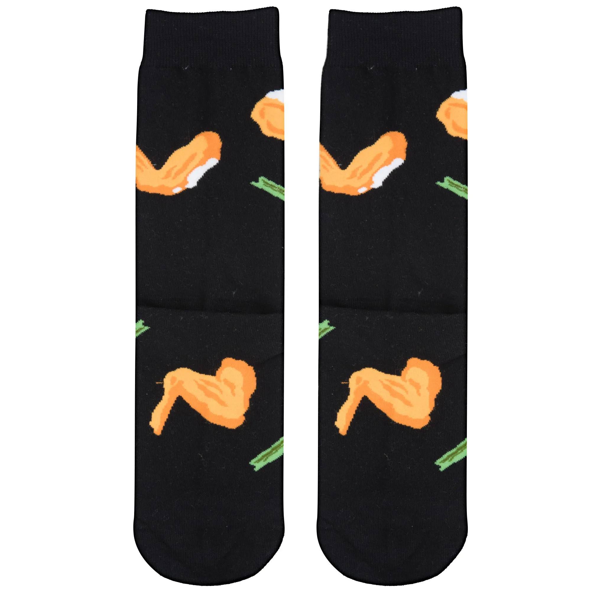 Buffalo Wings Men's Crew Socks sold by Odd Sox product image thumbnail 5