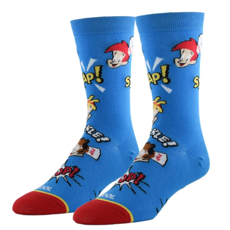 Snap Crackle Pop Women's Crew Socks sold by Odd Sox
