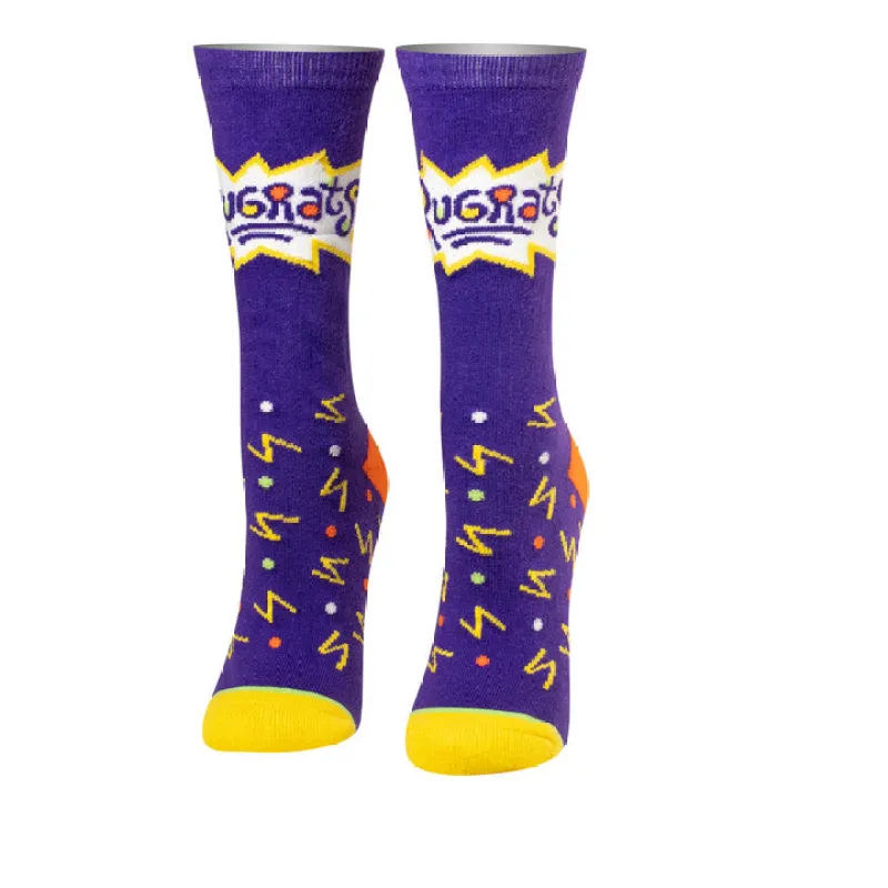 Rugrats Confetti Women's Crew Socks sold by Odd Sox