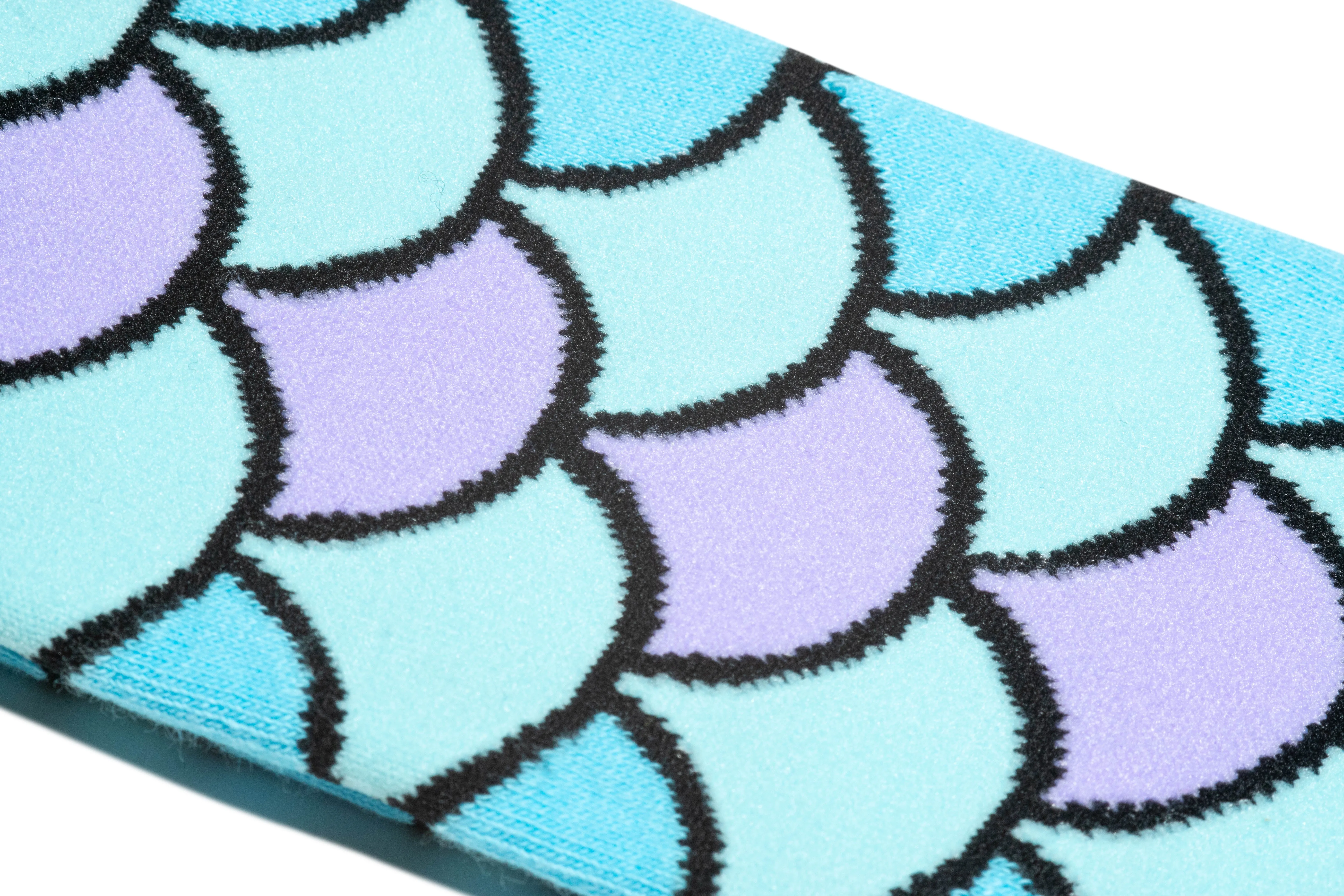 Mermaid Fin Women's Crew Socks sold by Odd Sox product image thumbnail 3