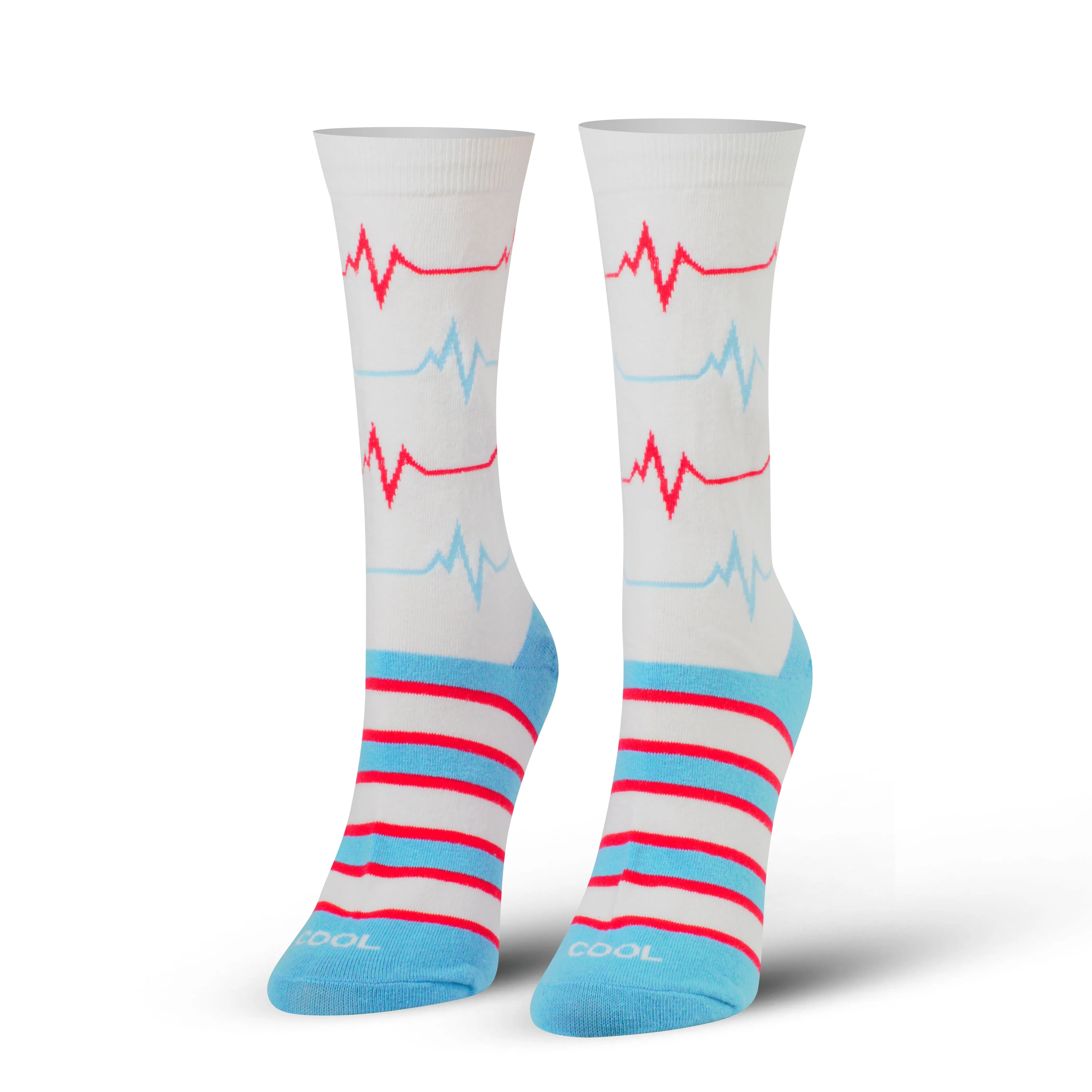 Pulse Women's Crew Socks sold by Odd Sox
