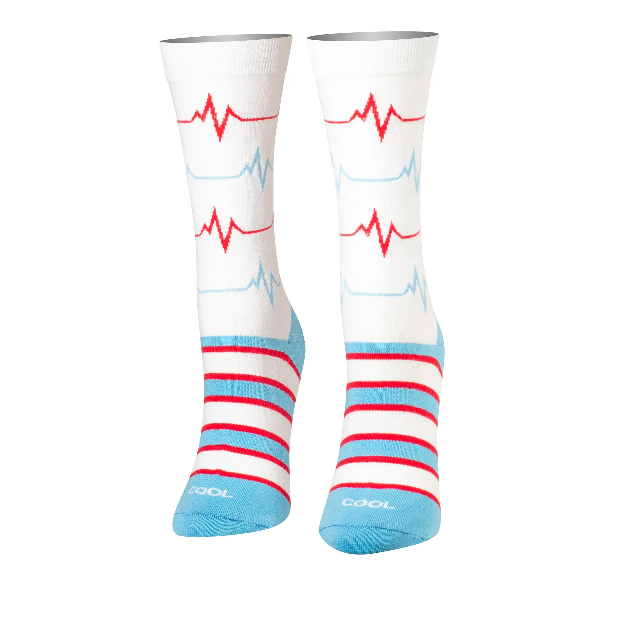 Pulse Women's Crew Socks sold by Odd Sox product image thumbnail 3