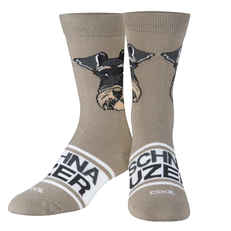 Schnauzer Women's Crew Socks sold by Odd Sox