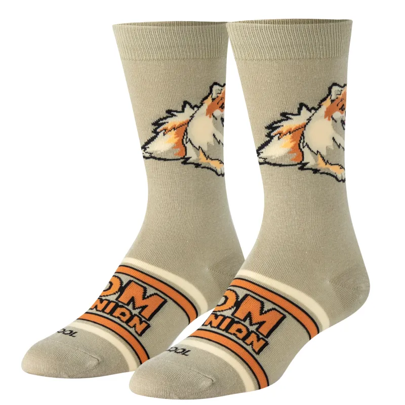 Pomeranian Women's Crew Socks sold by Odd Sox