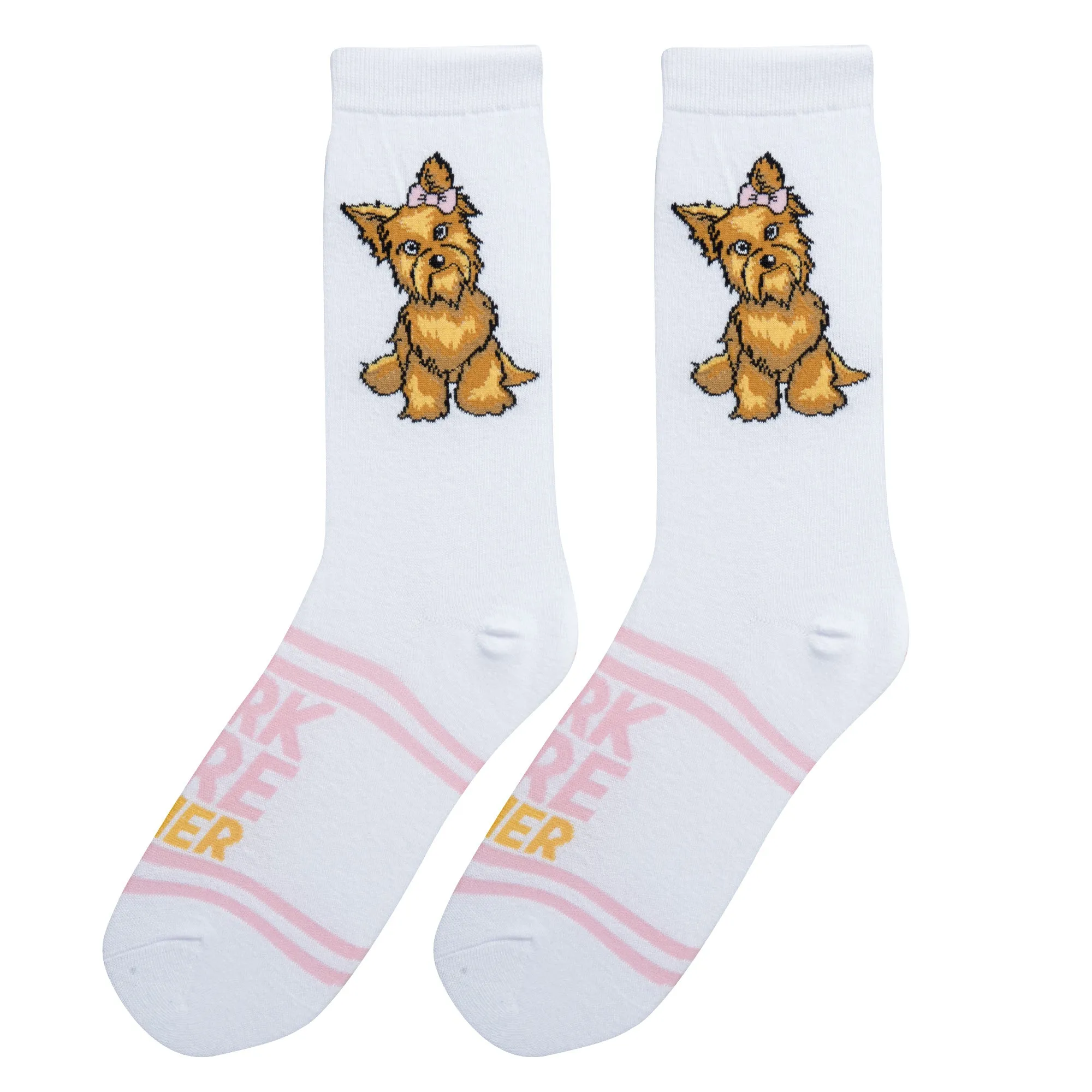 Yorkie Women's Crew Socks sold by Odd Sox product image thumbnail 5