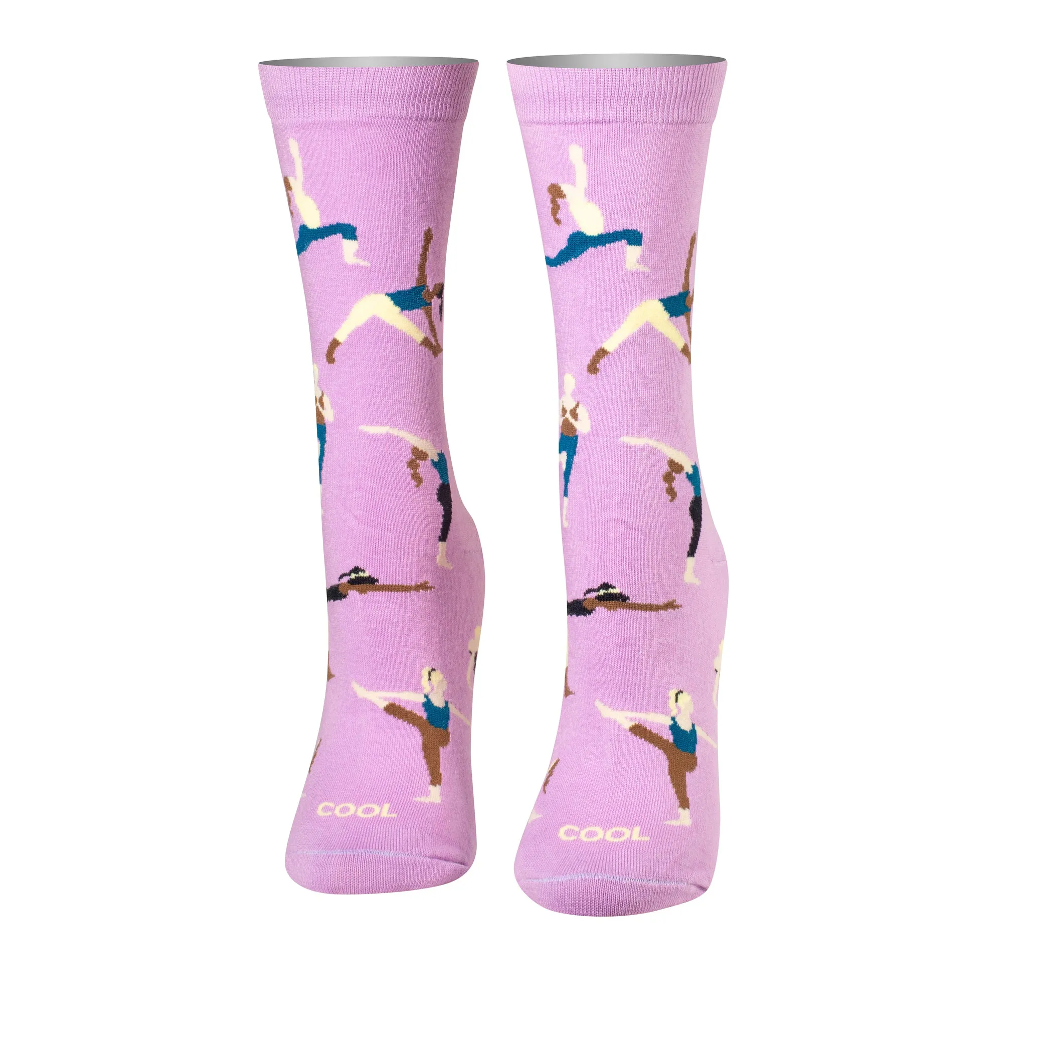 Yoga Women's Crew Socks sold by Odd Sox product image thumbnail 3