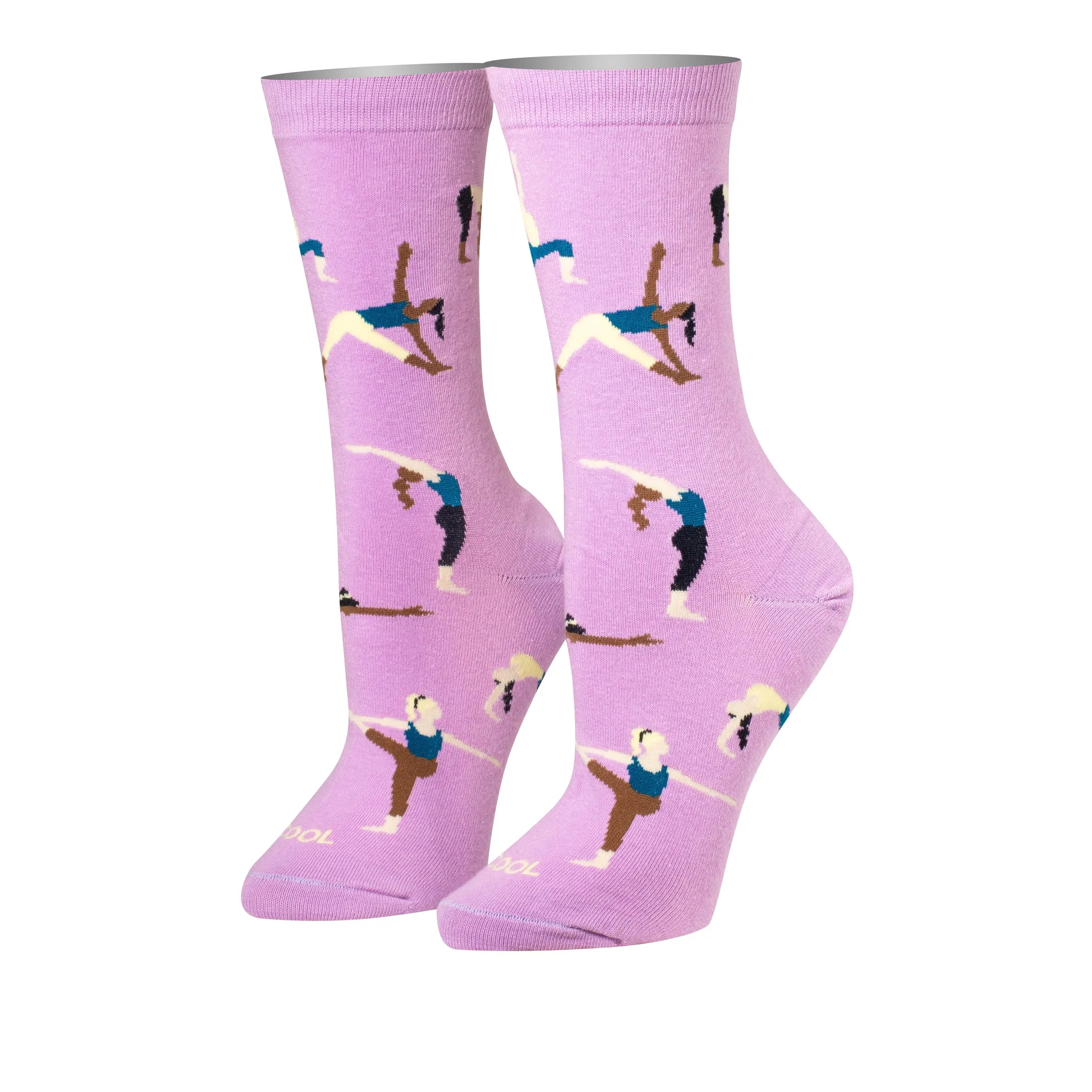 Yoga Women's Crew Socks sold by Odd Sox product image thumbnail 2