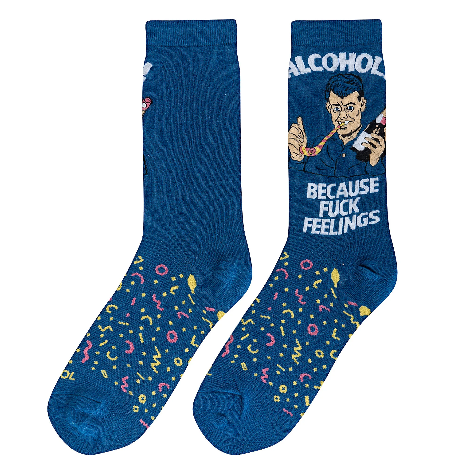 Alcohol Women's Crew Socks sold by Odd Sox product image thumbnail 5