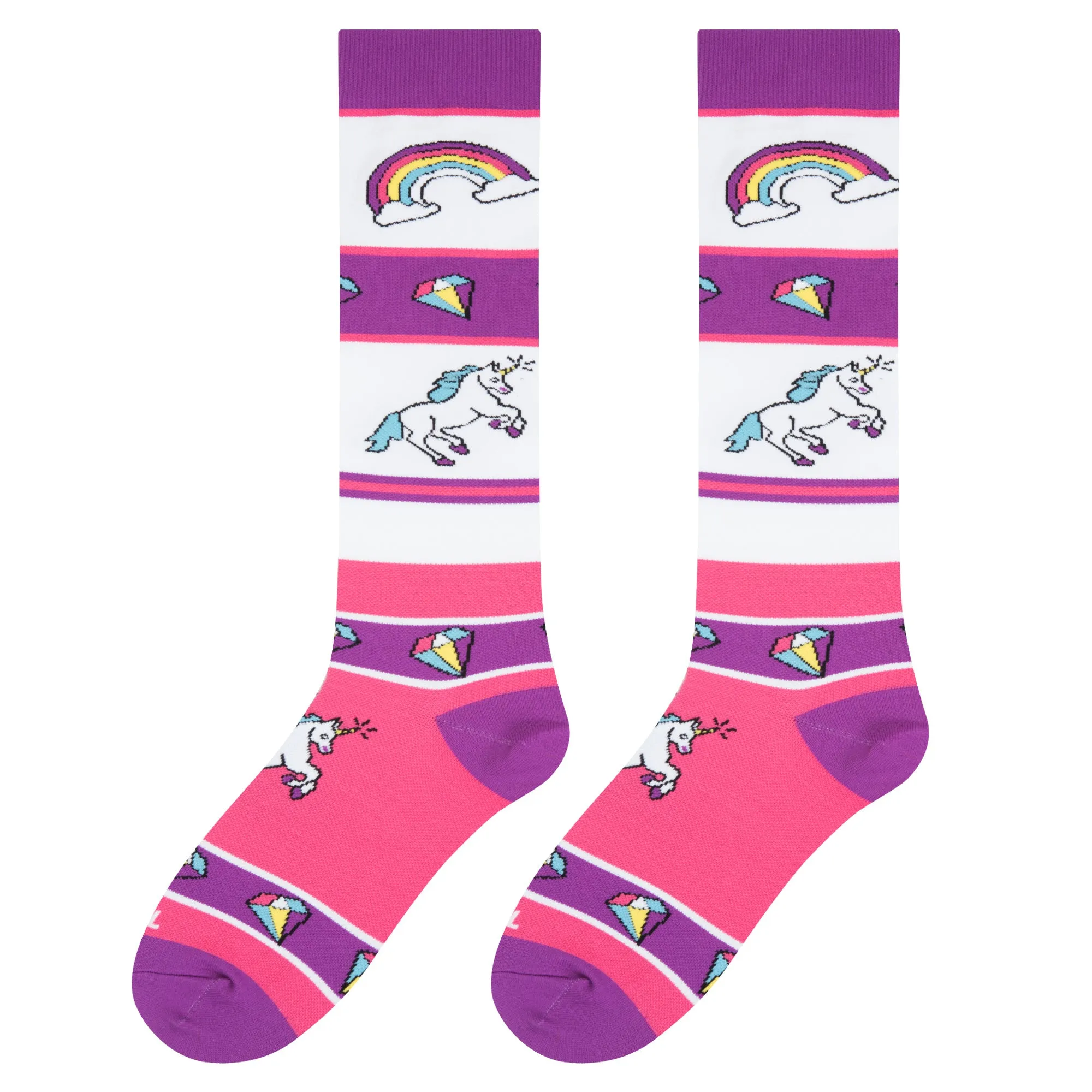 Unicorns Compression Socks sold by Odd Sox product image thumbnail 5