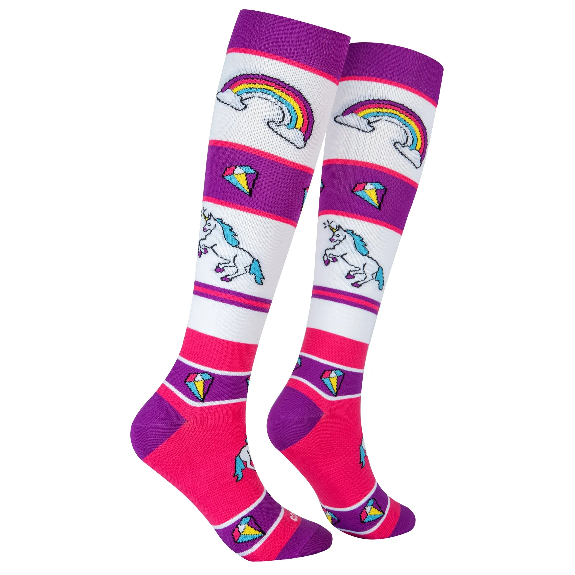 Unicorns Compression Socks sold by Odd Sox product image thumbnail 3