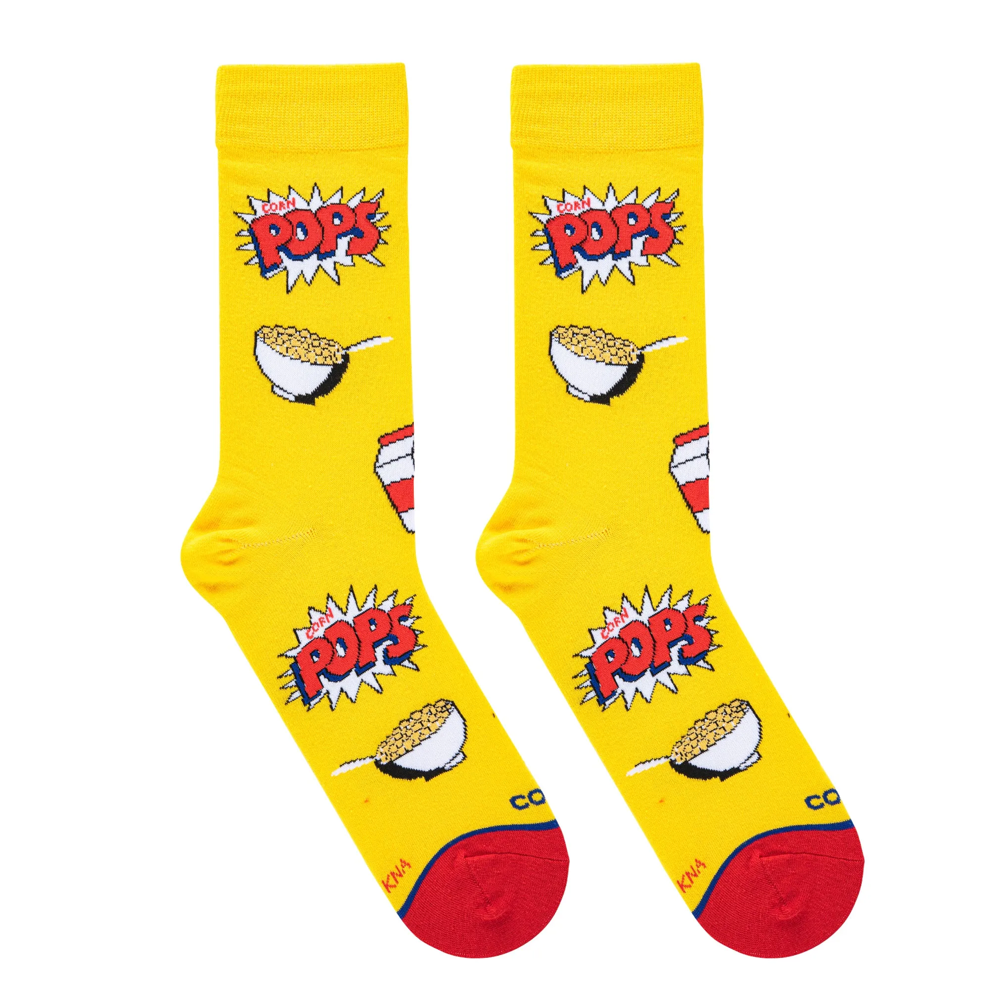 Corn Pops Cereal Bowls Men's Crew Socks sold by Odd Sox product image thumbnail 5