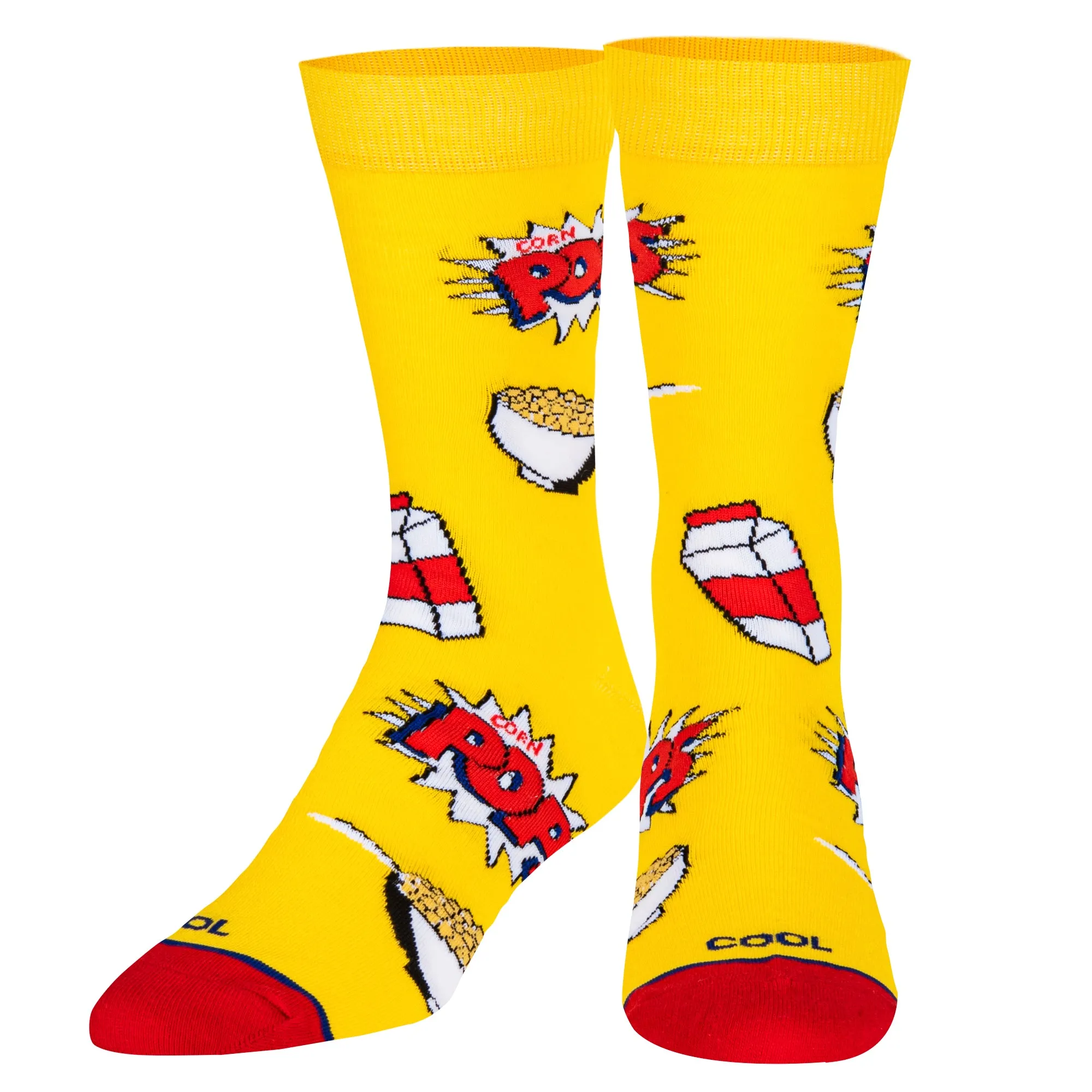 Corn Pops Cereal Bowls Men's Crew Socks sold by Odd Sox product image thumbnail 2