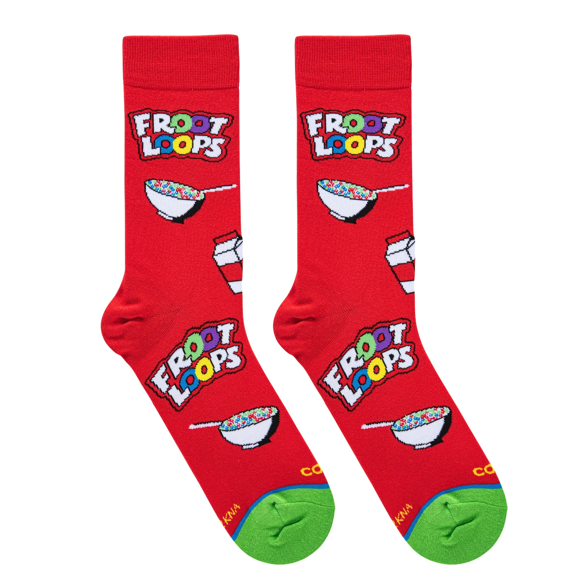 Froot Loops Cereal Bowl Men's Crew Socks sold by Odd Sox product image thumbnail 5