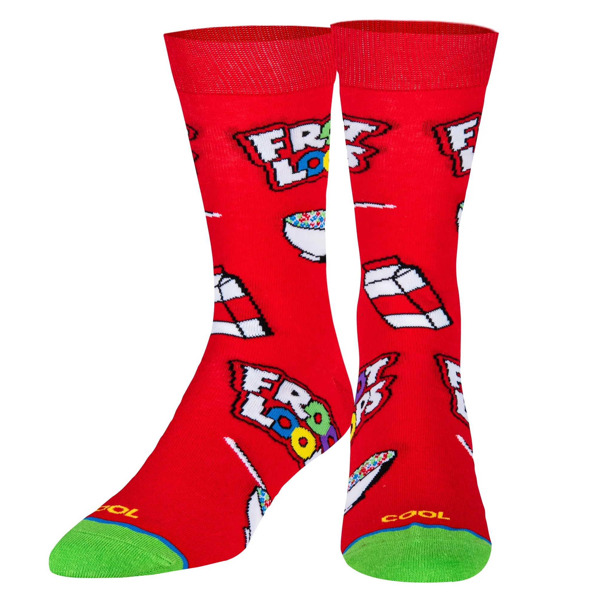 Froot Loops Cereal Bowl Men's Crew Socks sold by Odd Sox product image thumbnail 2