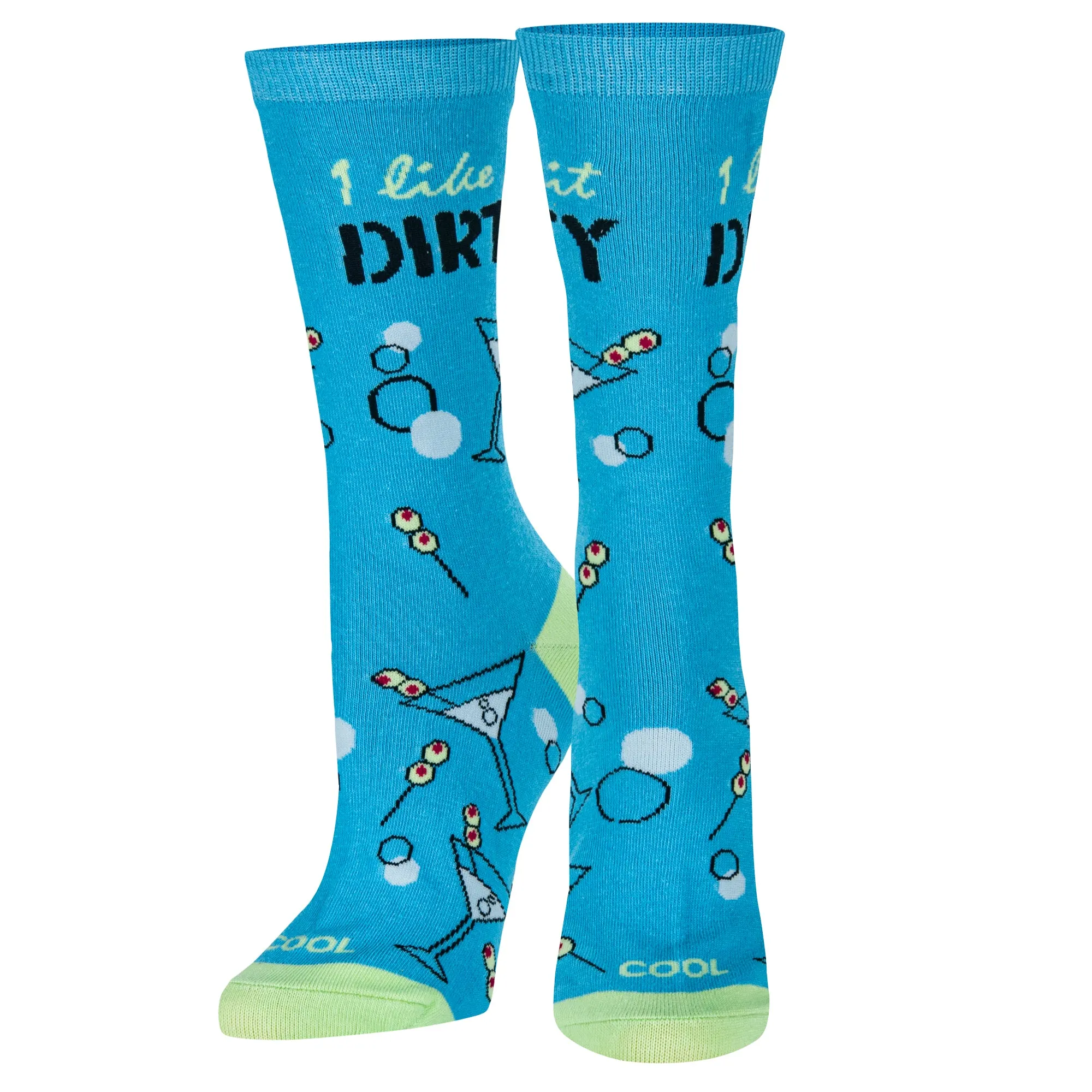 I Like It Dirty Women's Crew Socks sold by Odd Sox product image thumbnail 2