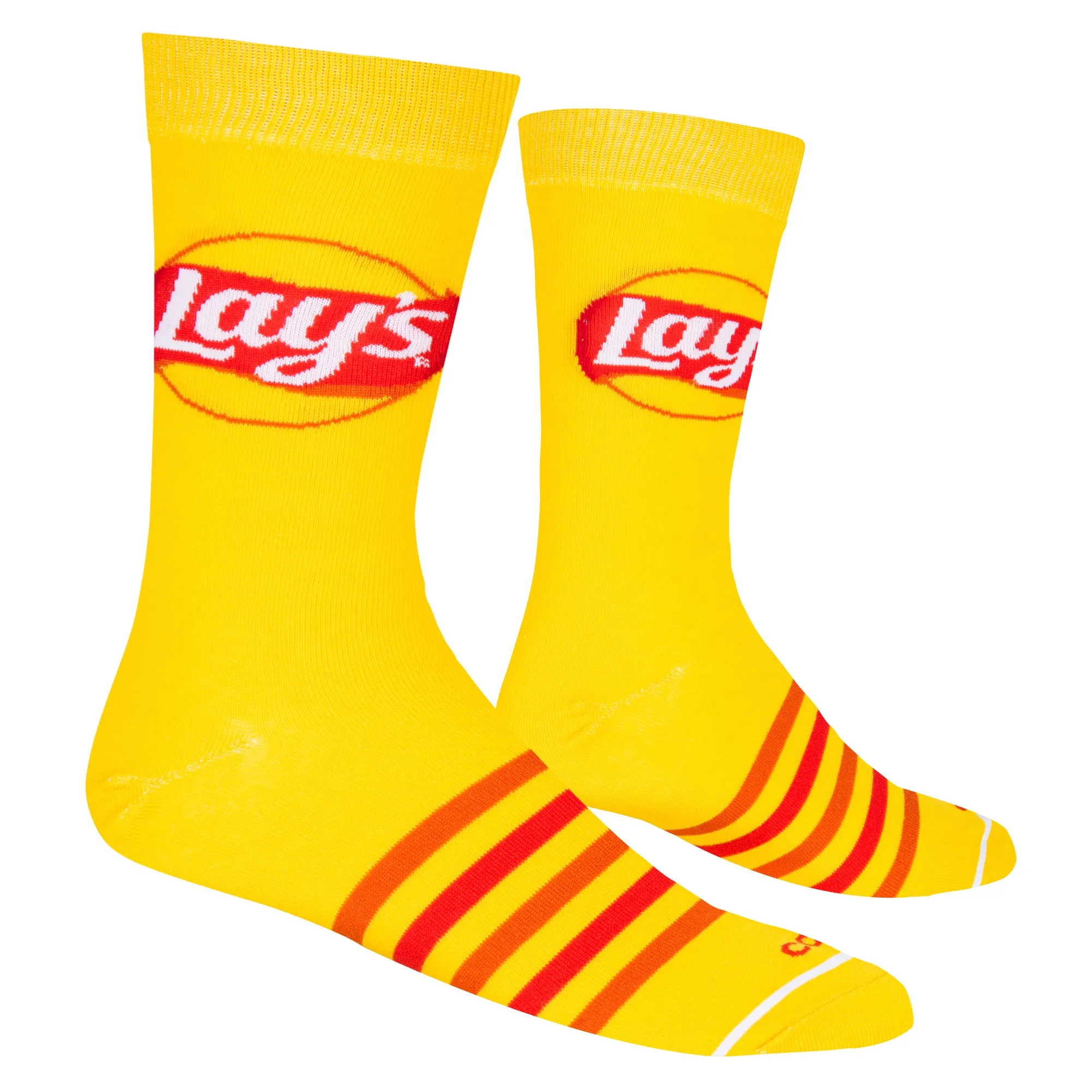 Lays Stripes Men's Crew Socks sold by Odd Sox product image thumbnail 3