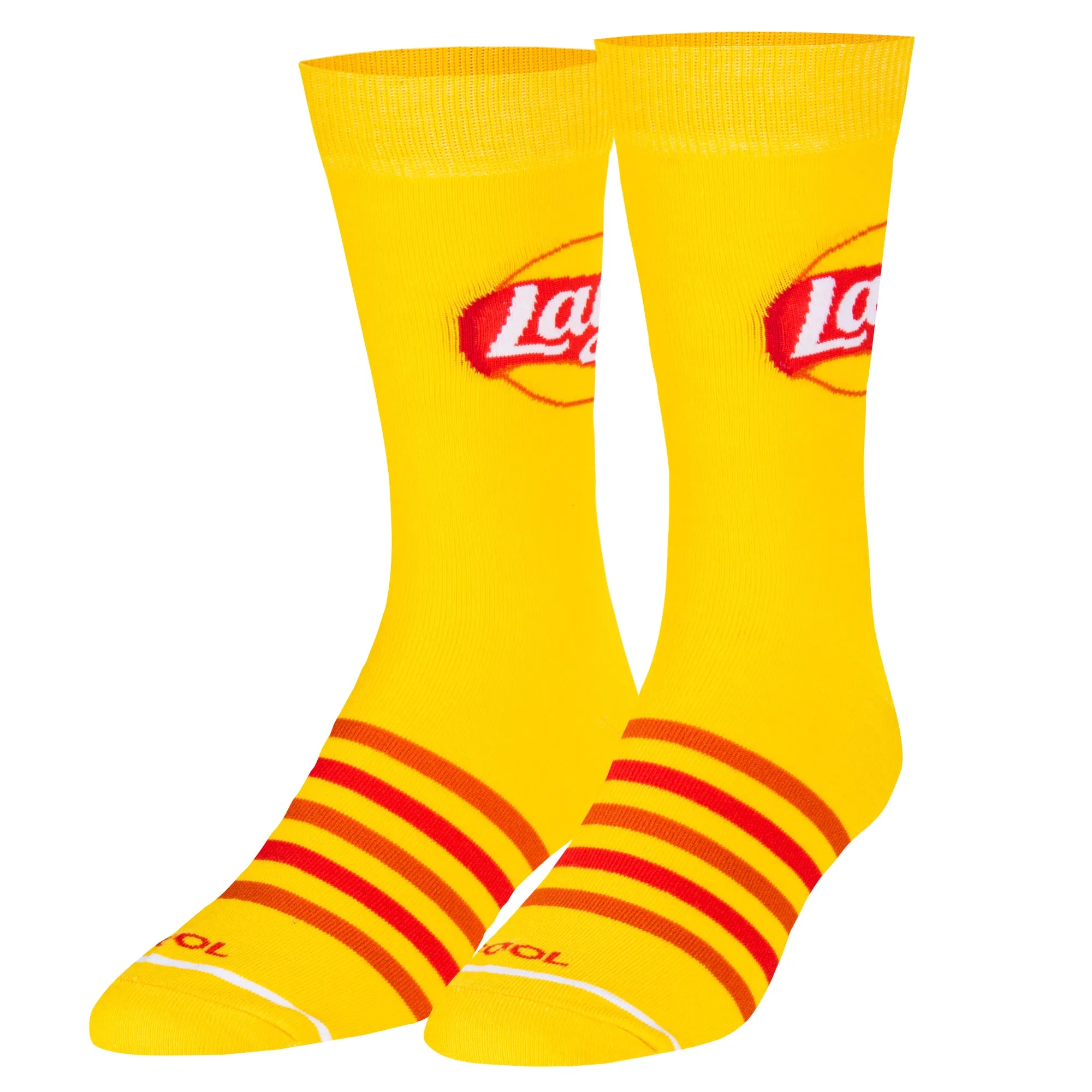 Lays Stripes Men's Crew Socks sold by Odd Sox