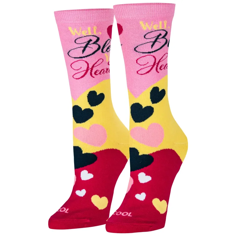 Bless Your Heart Women's Crew Socks sold by Odd Sox