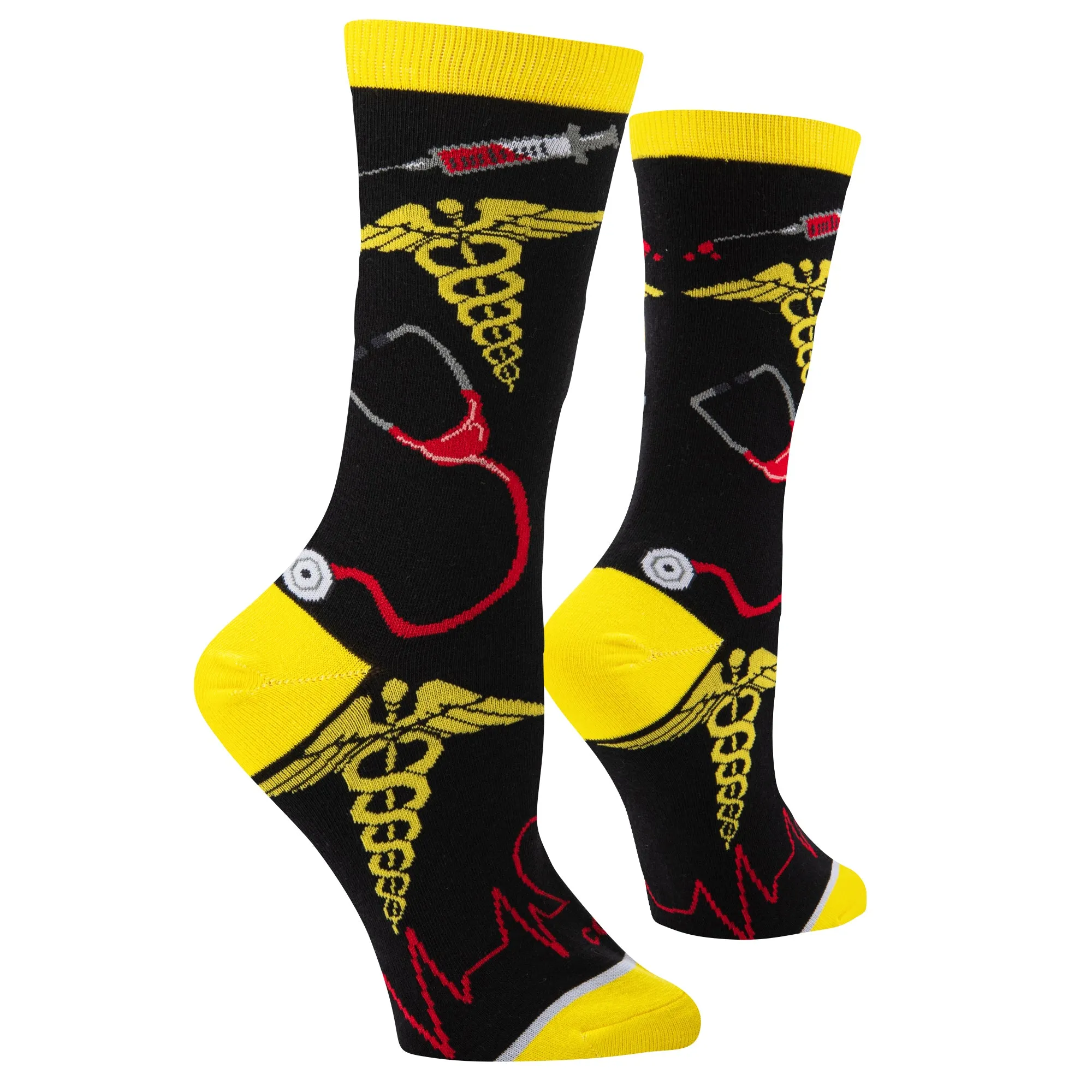 Nurse Women's Crew Socks sold by Odd Sox product image thumbnail 3