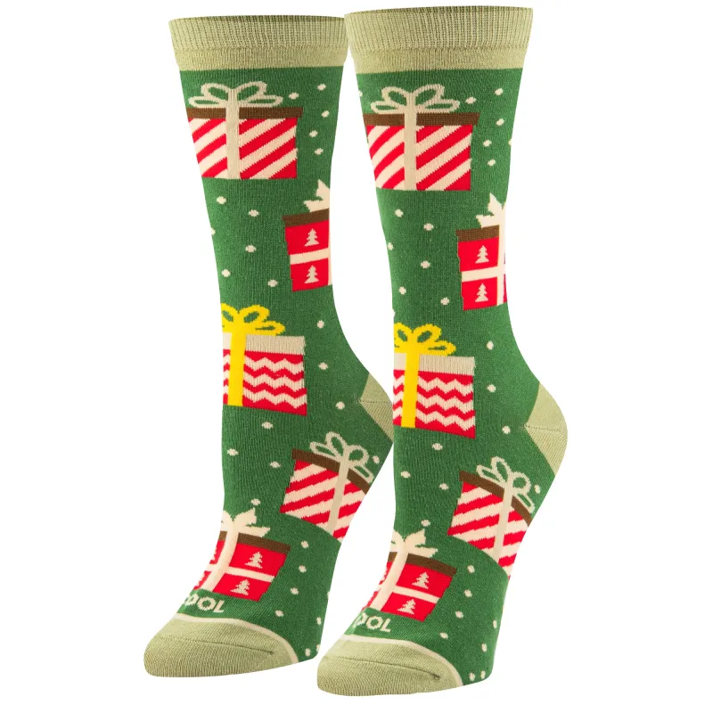Christmas Gifts Women's Crew Socks sold by Odd Sox