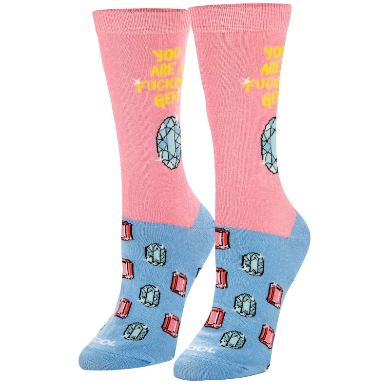 Fucking Gem Women's Crew Socks sold by Odd Sox