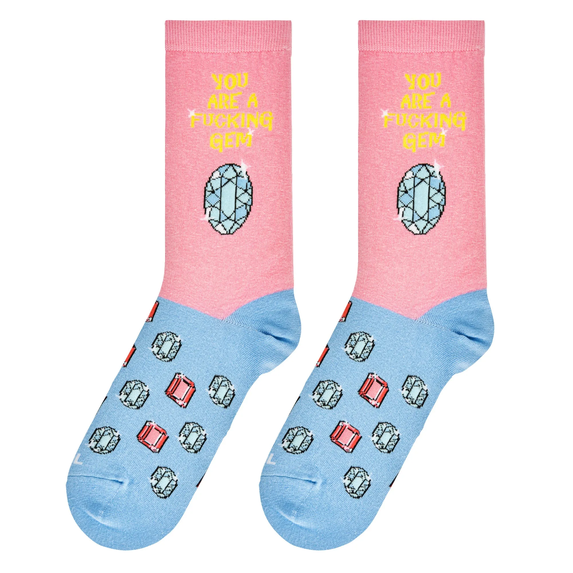 Fucking Gem Women's Crew Socks sold by Odd Sox product image thumbnail 5
