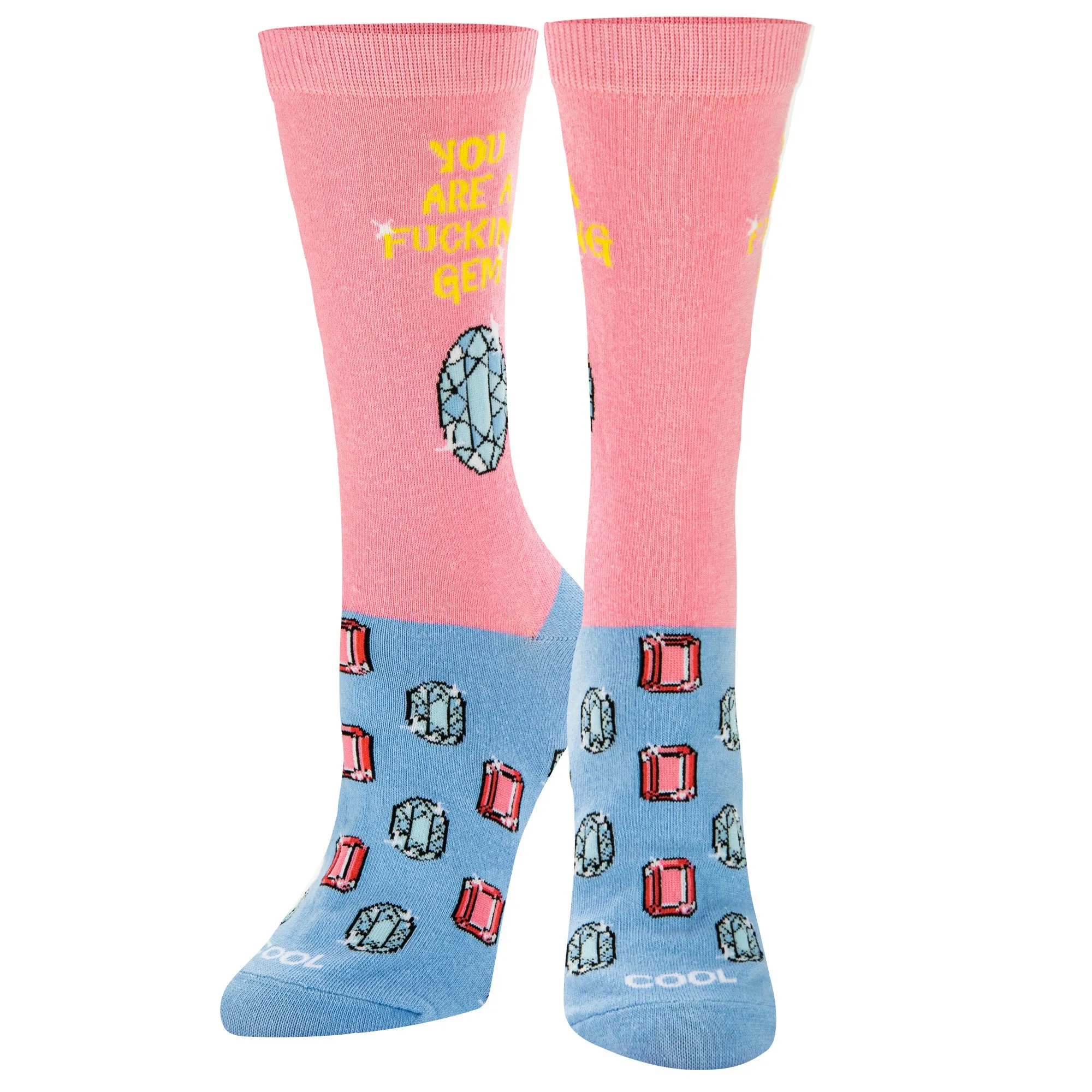 Fucking Gem Women's Crew Socks sold by Odd Sox product image thumbnail 2