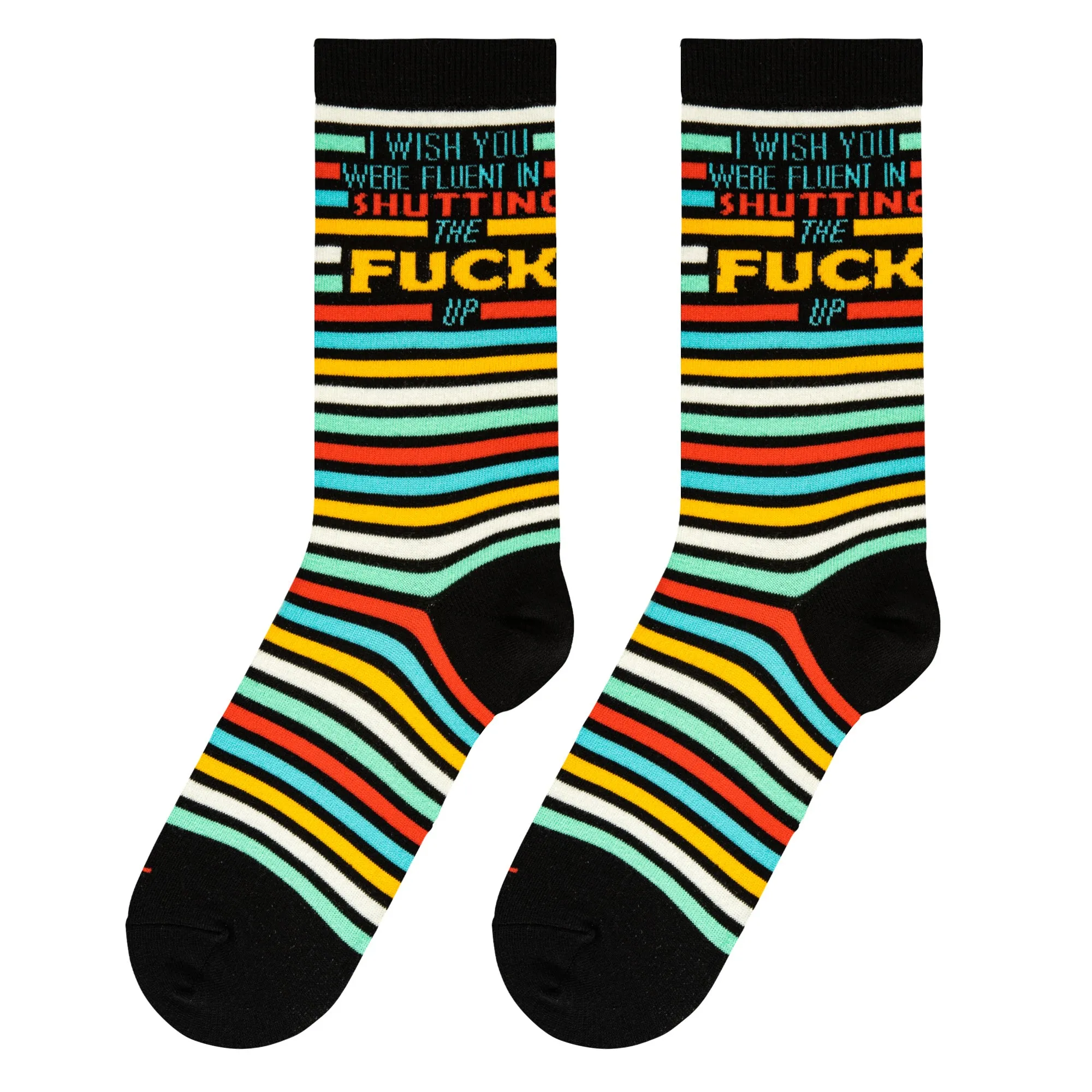 Fluent Women's Crew Socks sold by Odd Sox product image thumbnail 5