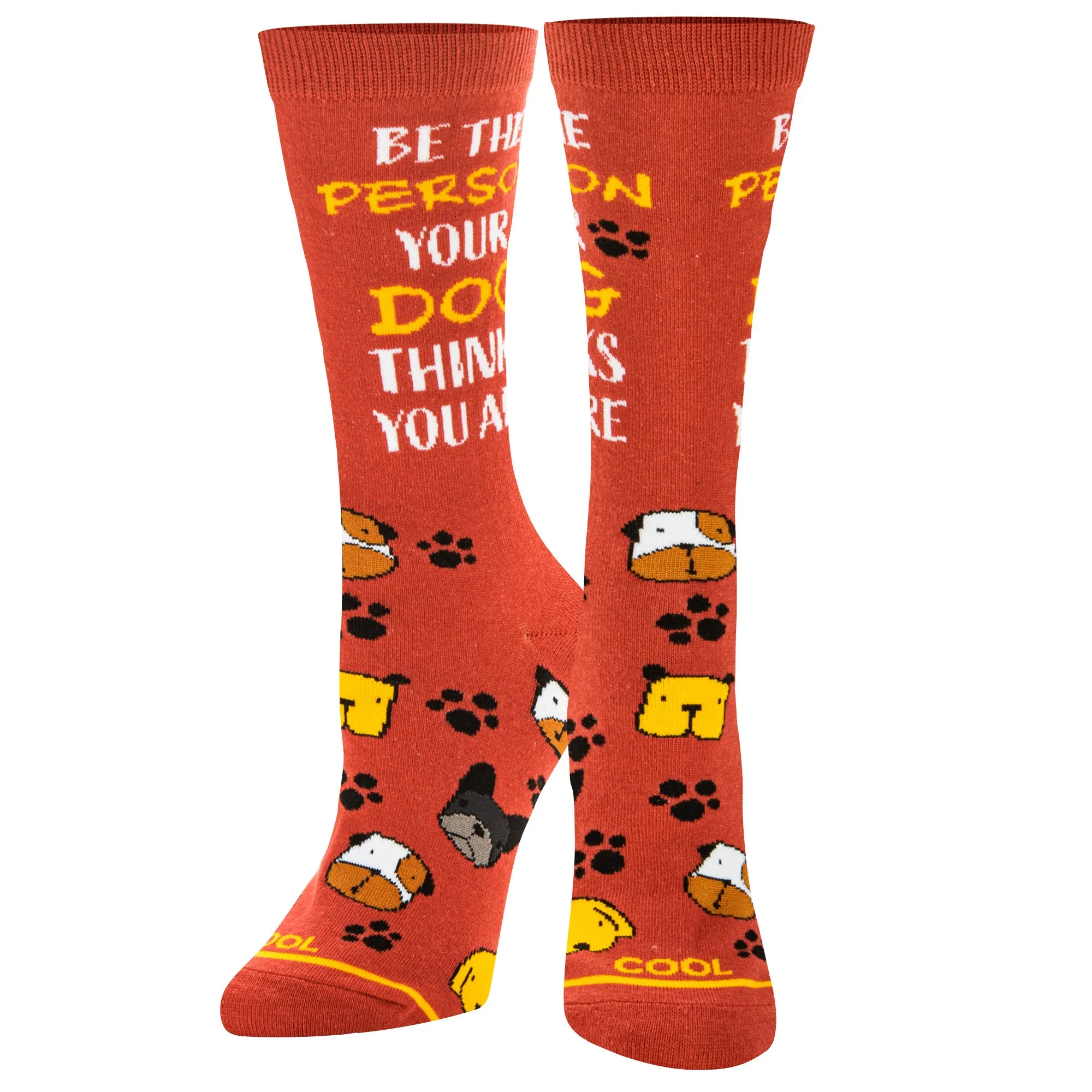 Be The Person Women's Crew Socks sold by Odd Sox product image thumbnail 2