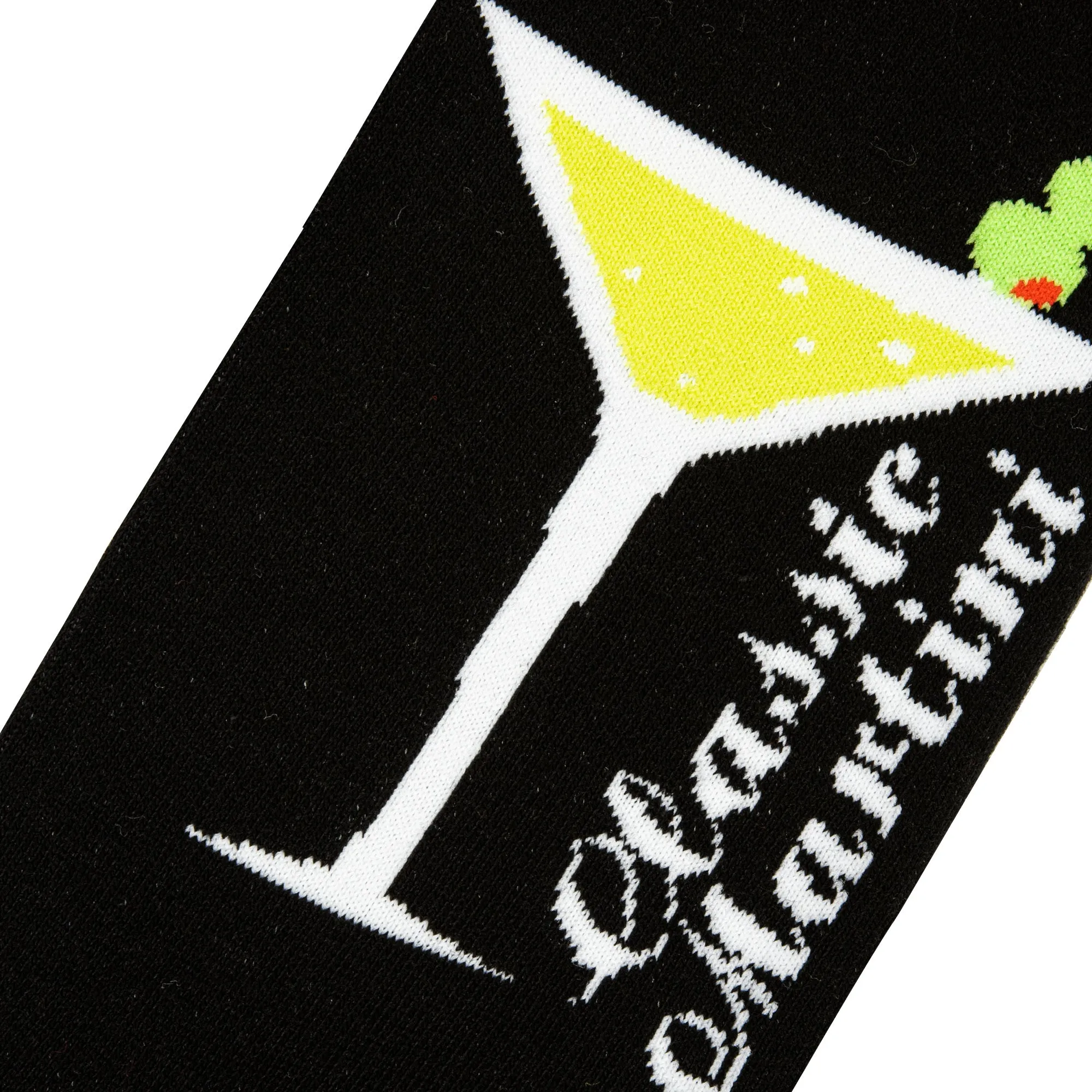Martini Recipe Women's Crew Socks sold by Odd Sox product image thumbnail 4