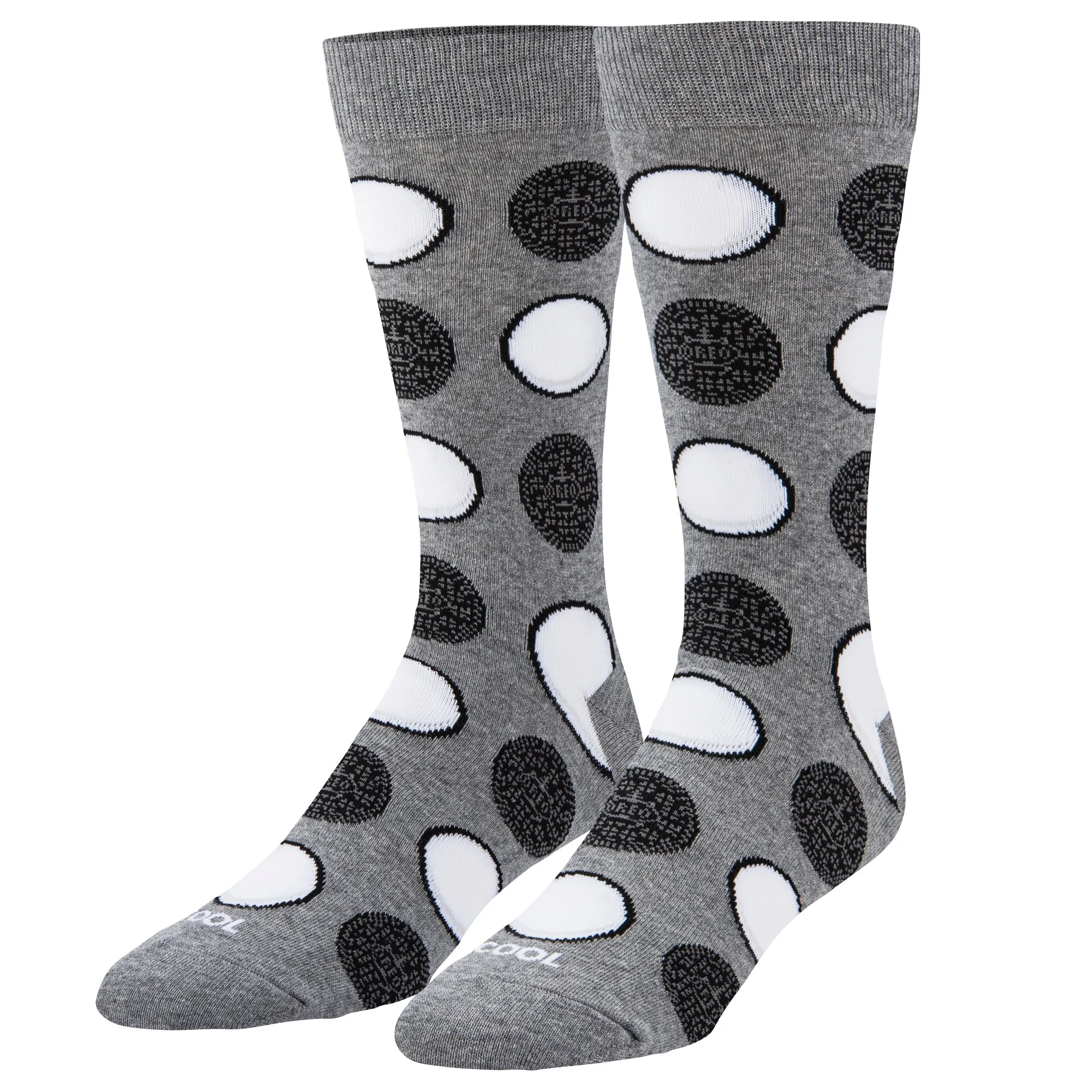 Oreo Cookies Heather Men's Crew Socks sold by Odd Sox