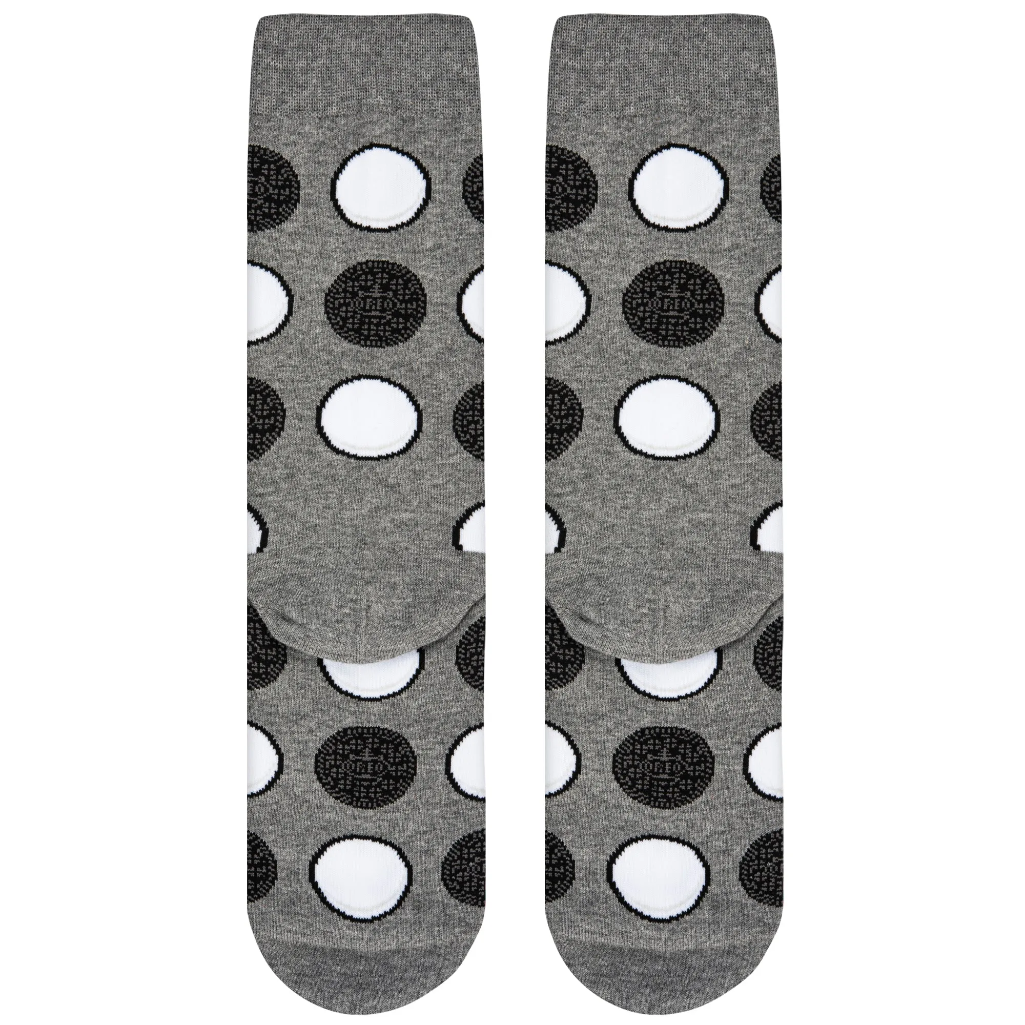 Oreo Cookies Heather Men's Crew Socks sold by Odd Sox product image thumbnail 5
