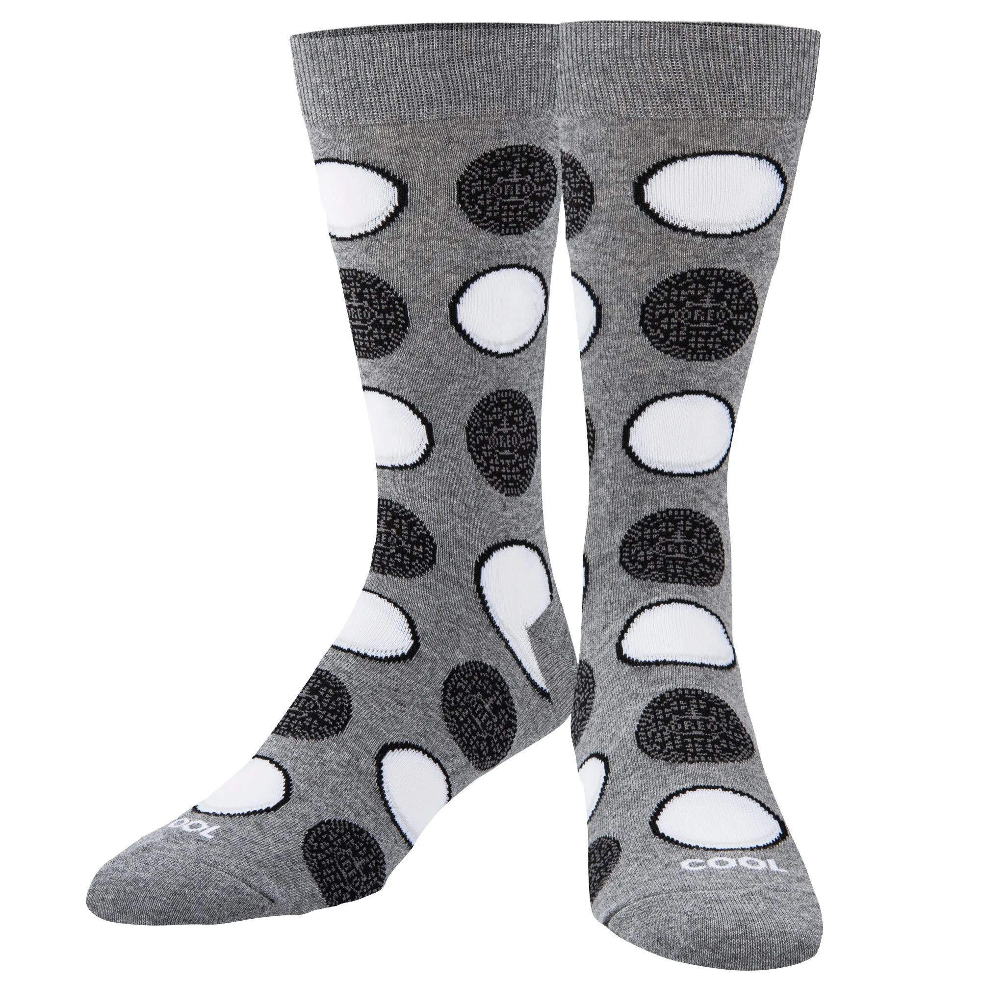 Oreo Cookies Heather Men's Crew Socks sold by Odd Sox product image thumbnail 2
